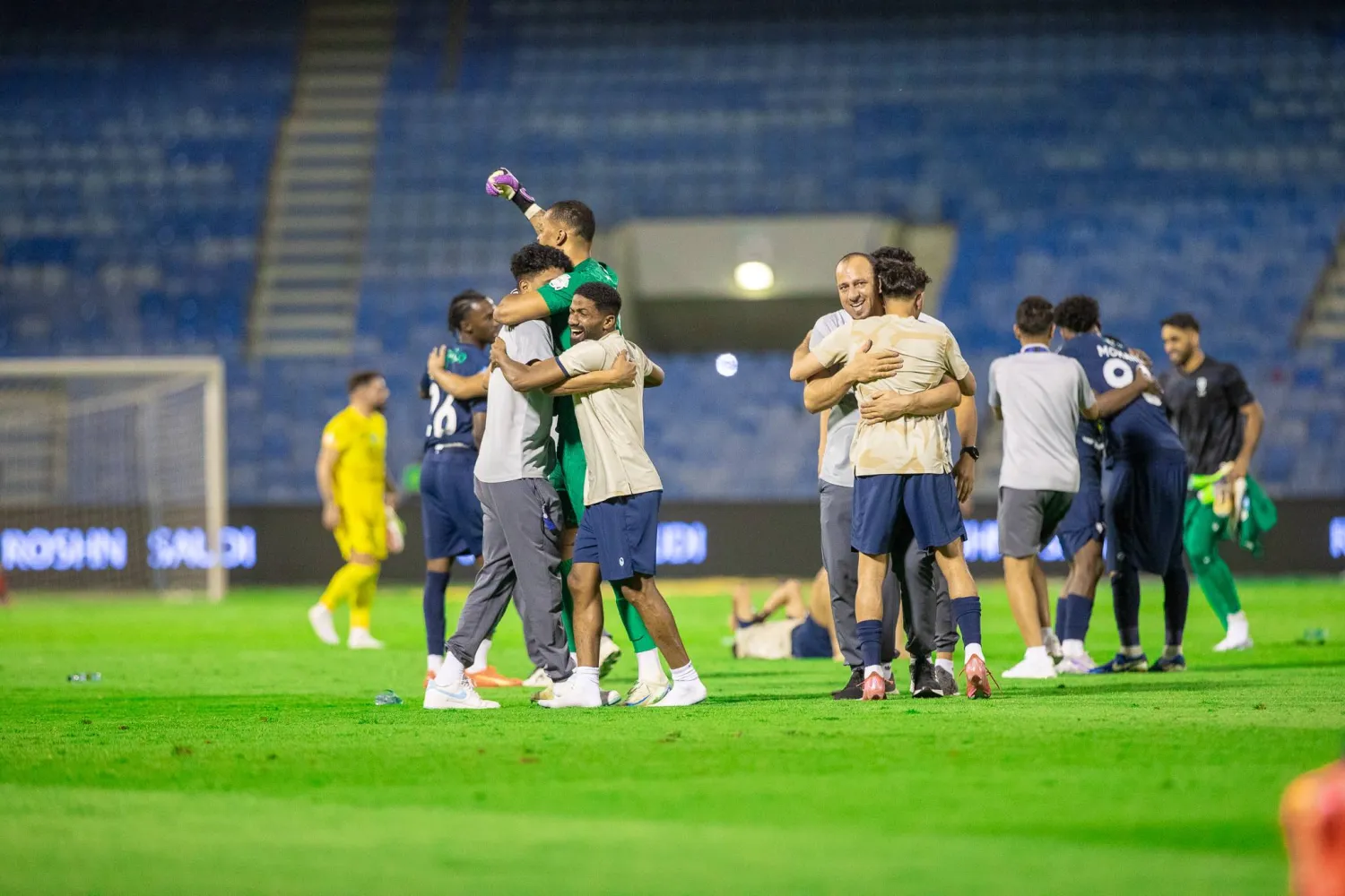 الأخدود ضمن البقاء في الجولة الأخيرة ويخشى من تبعات قضية النصر والوحدة (تصوير: عيسى الدبيسي)