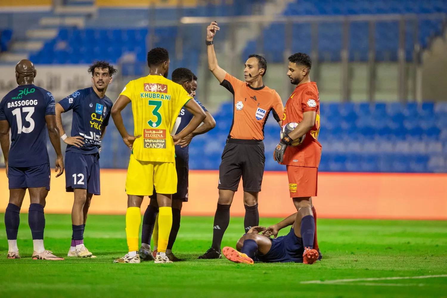 الحكم السعودي خالد الطريس أكثر الحكام إدارة للمباريات في الدوري (بشير صالح)