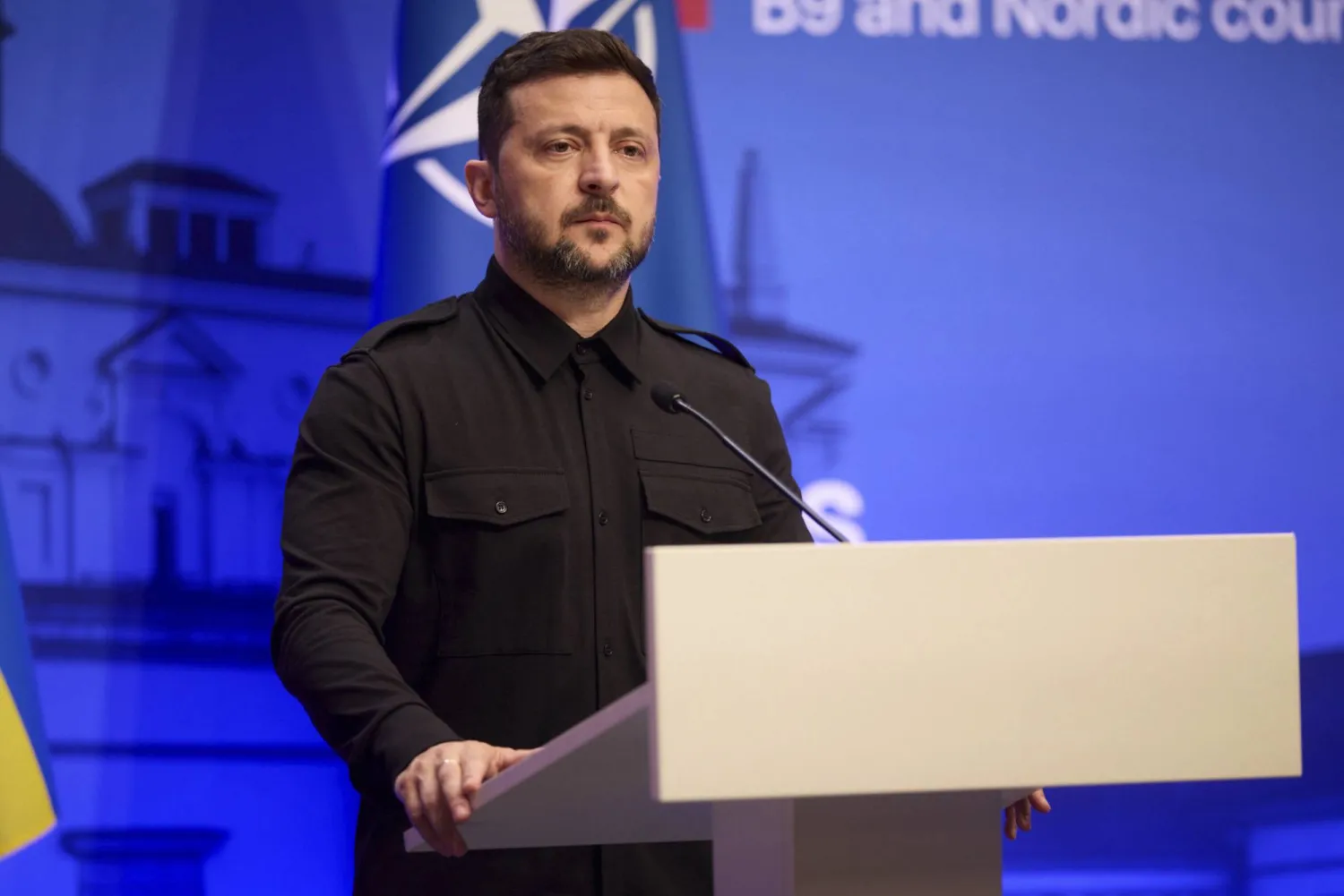 الرئيس الأوكراني فولوديمير زيلينسكي (د.ب.أ)