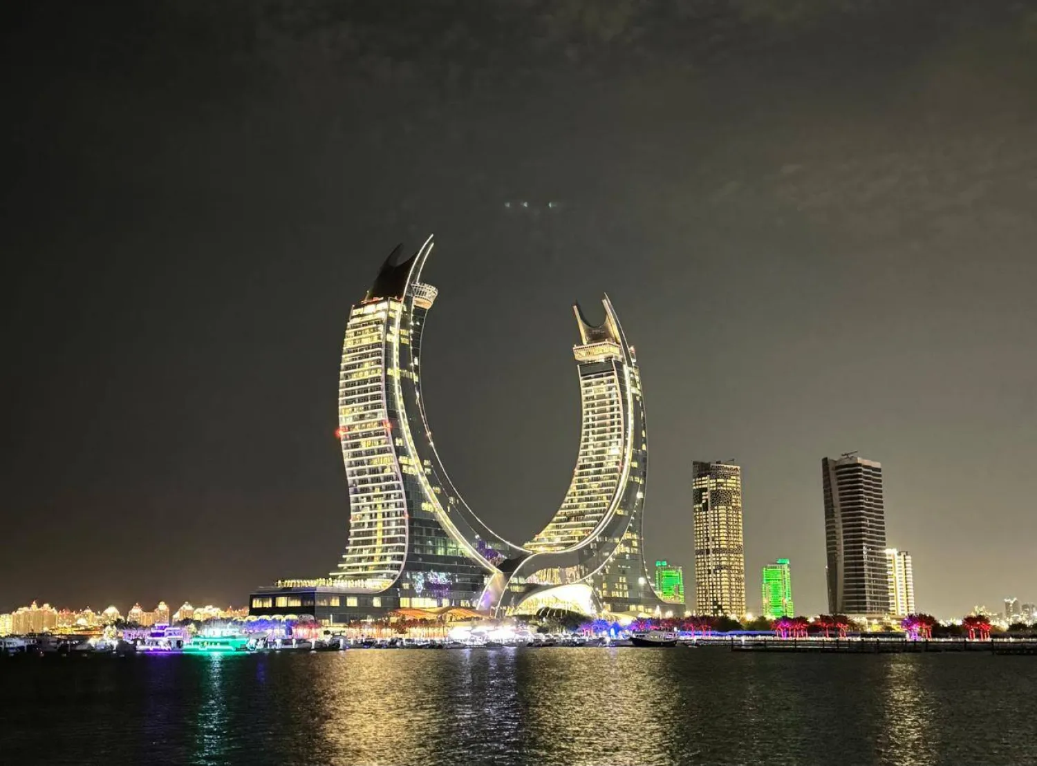 صورة من العاصمة القطرية الدوحة (الشرق الأوسط)