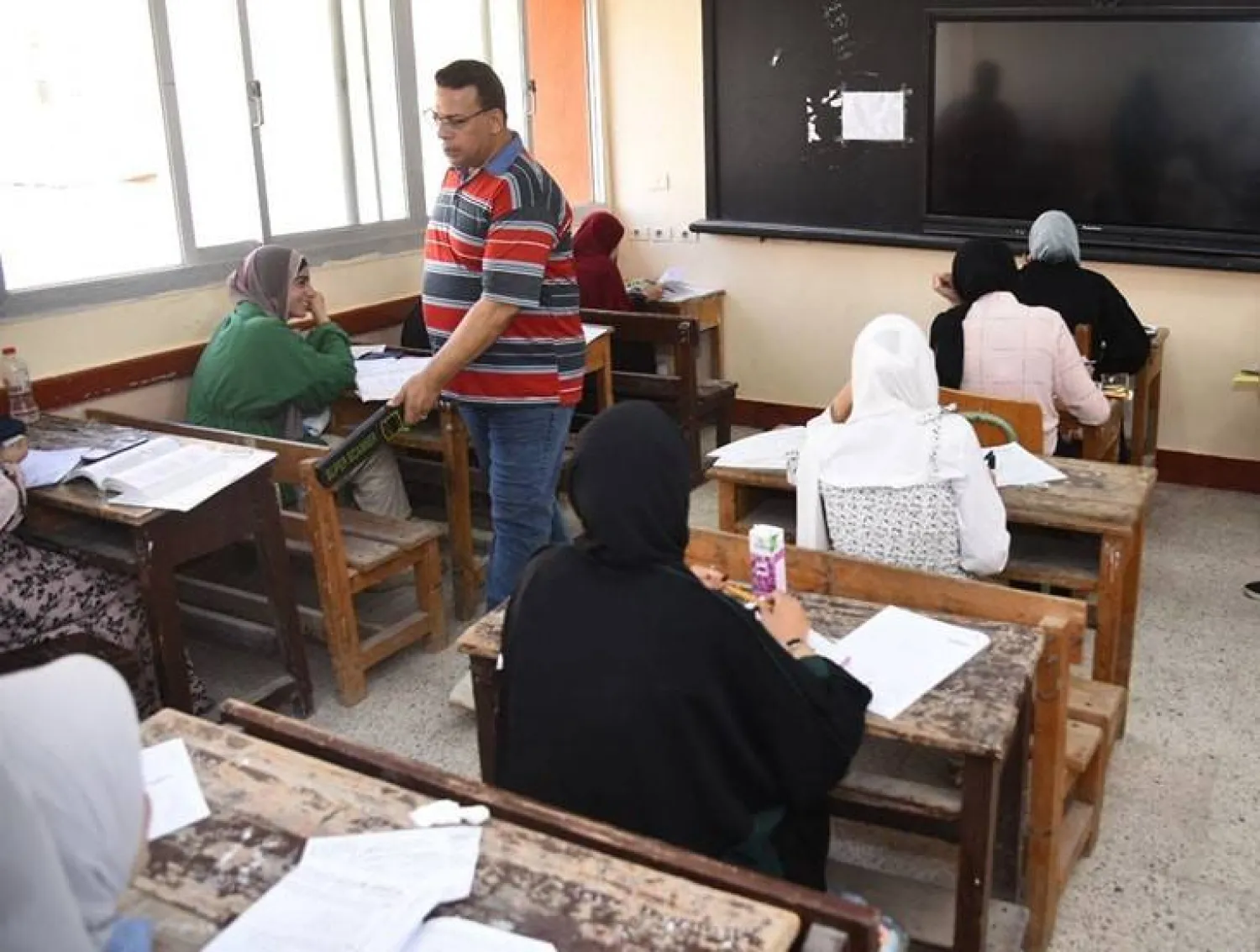 وزارة التربية والتعليم المصرية تكثّف إجراءاتها سنوياً للحد من ظاهرة الغش (صفحة وزارة التربية والتعليم)