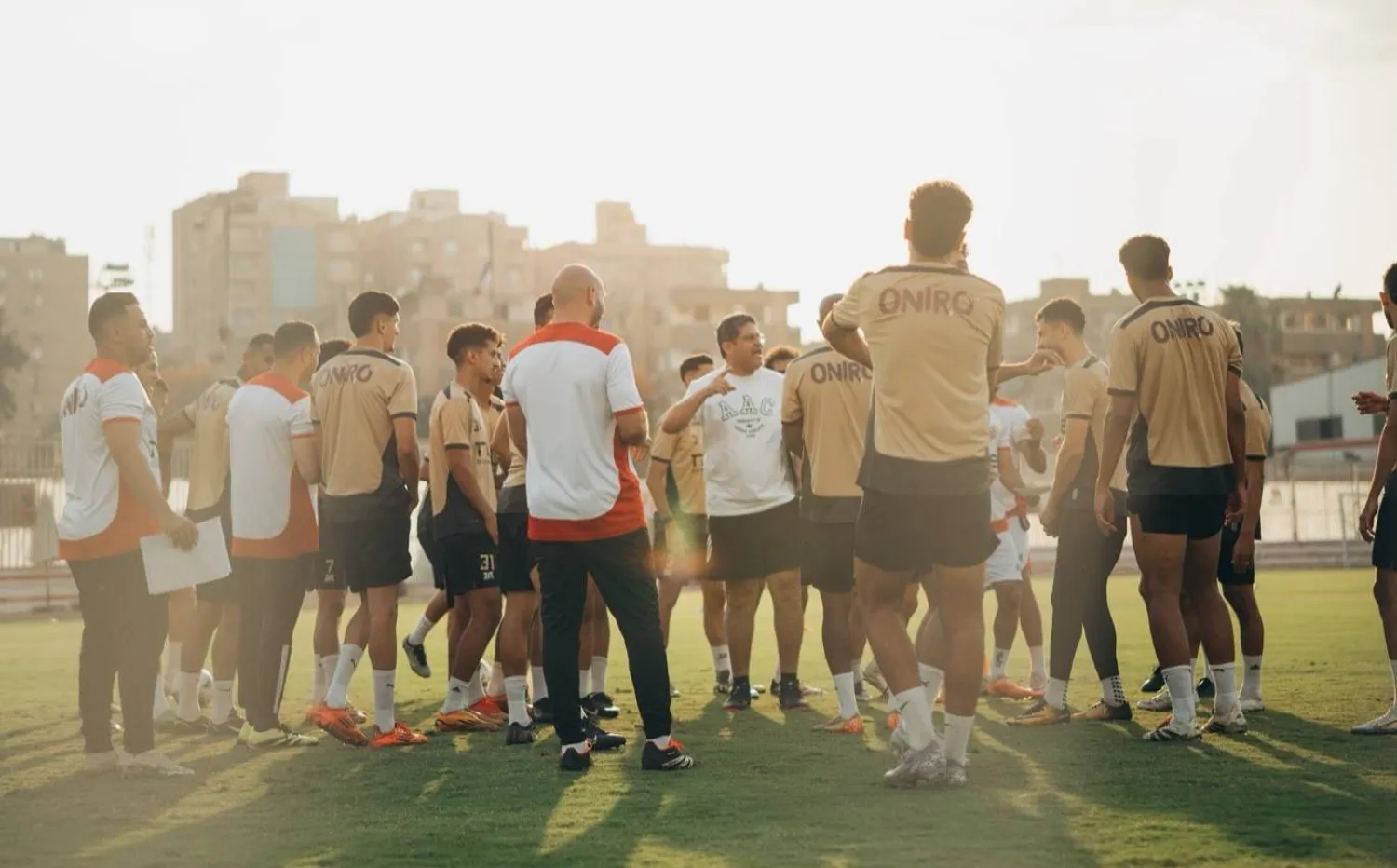 جانب من تدريبات الفريق قبل النهائي المصري (نادي الزمالك)