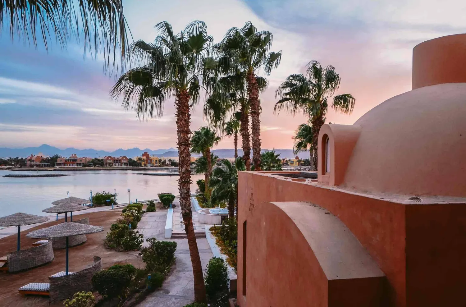 الجونة تتمتع بتصميمات معمارية أنيقة (الهيئة المصرية لتنشيط السياحة)