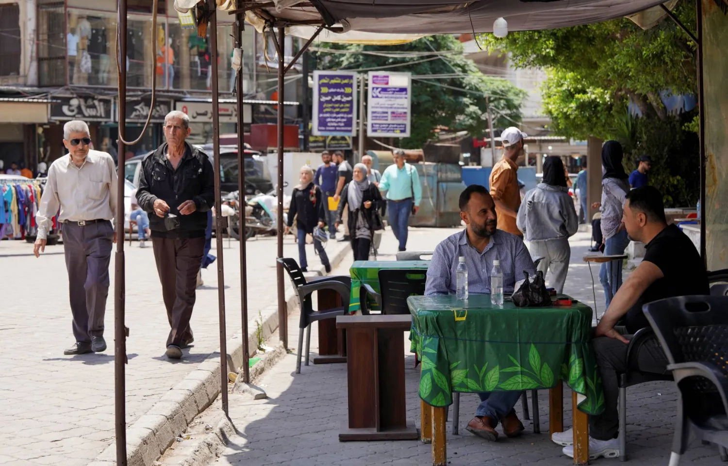 أحد شوارع اللاذقية بسوريا (أرشيفية - رويترز)