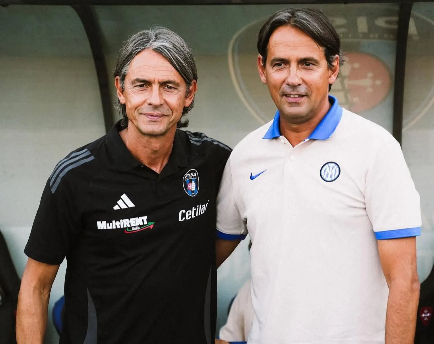 سيموني وفيليبي إنزاغي رحلة بدأت منذ الصغر كلاعبين واستمرت في التدريب (حساب فيليبي إنزاغي إنستغرام) 