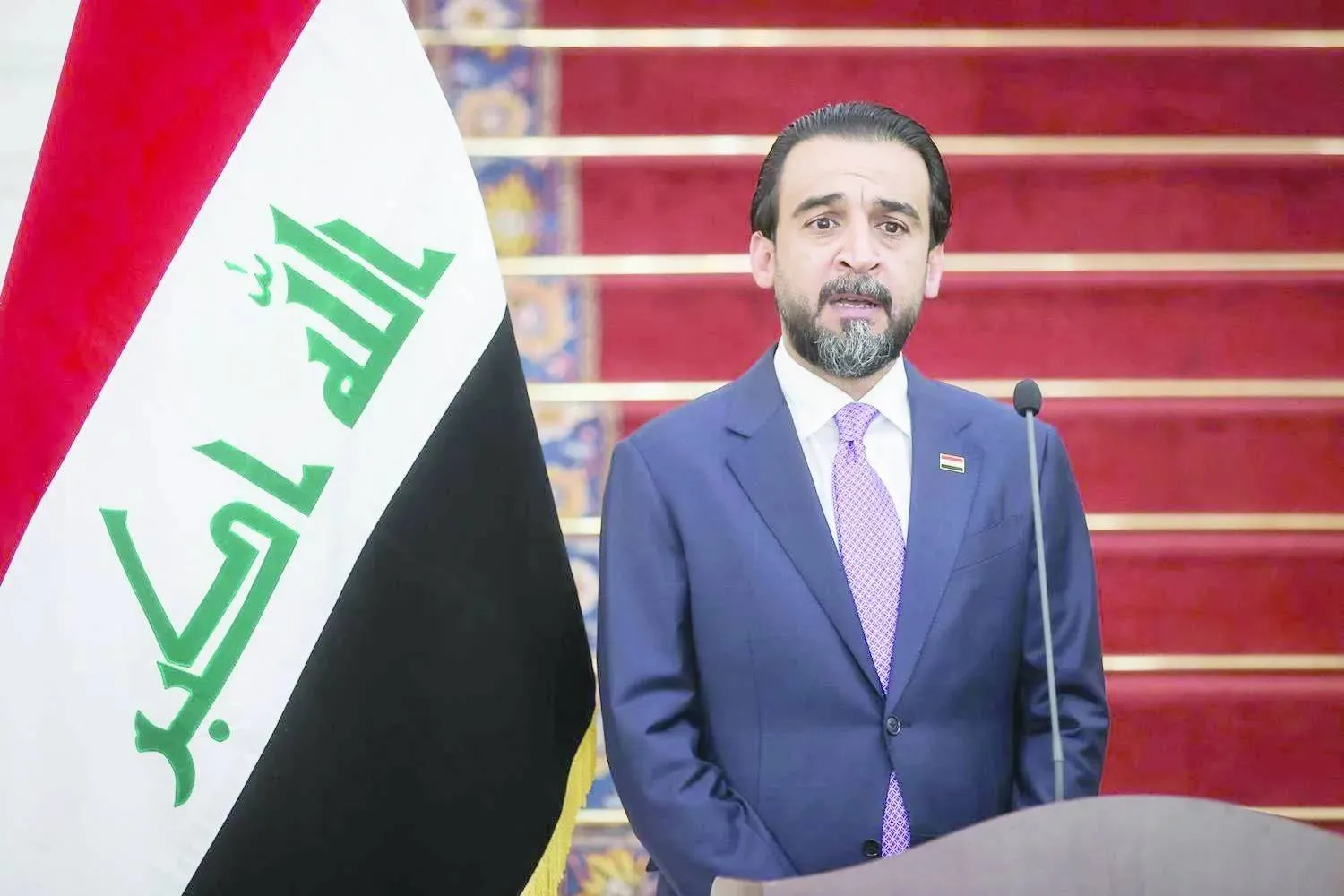 يرى الحلبوسي أن «الخلاف المستمر والمتصاعد» بين بغداد وأربيل سيستمر «إذا لم يُحلّ من جذوره» (د.ب.أ)