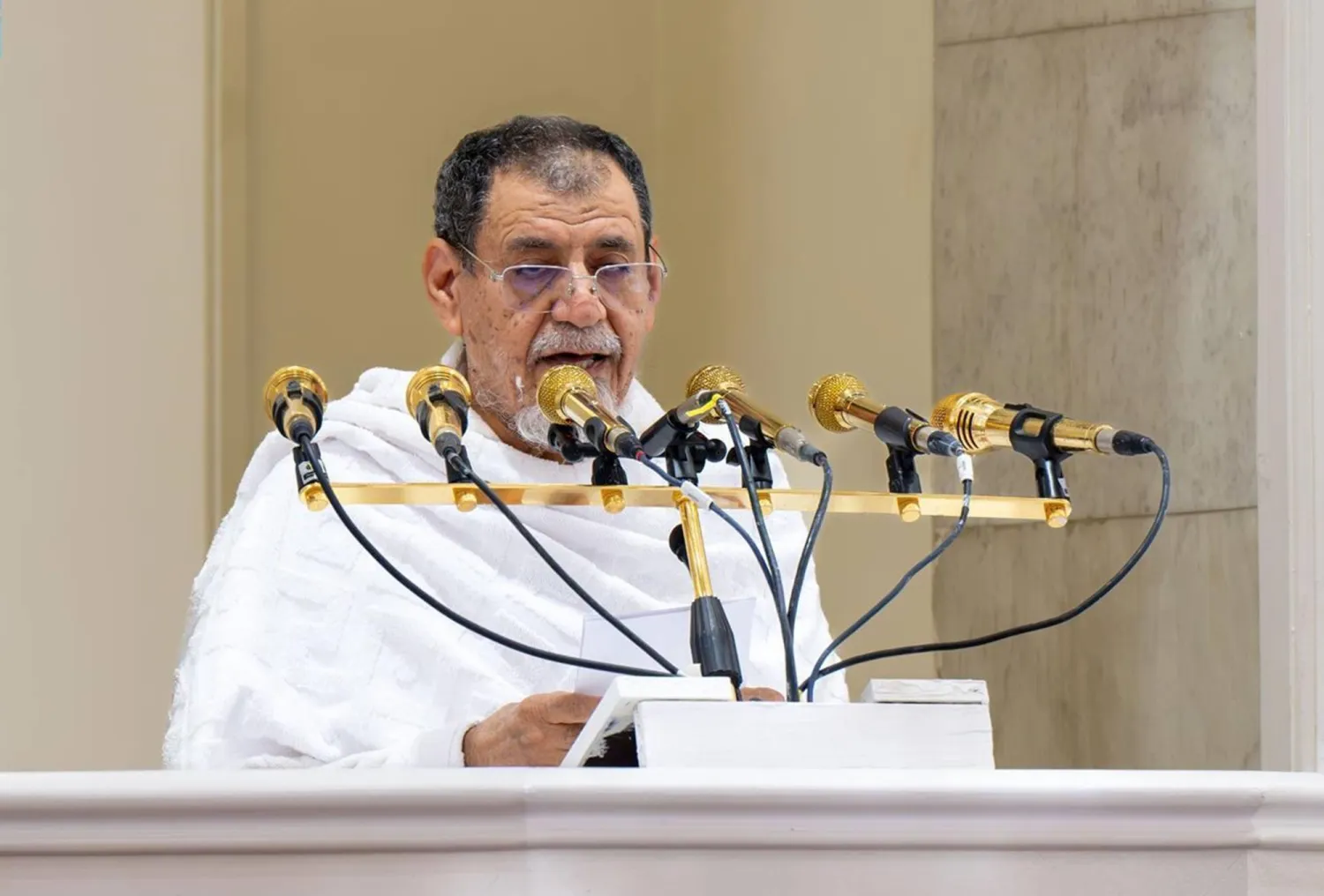 الشيخ صالح بن حميد يلقي خطبة يوم عرفة لهذا العام في مسجد نمرة (واس)