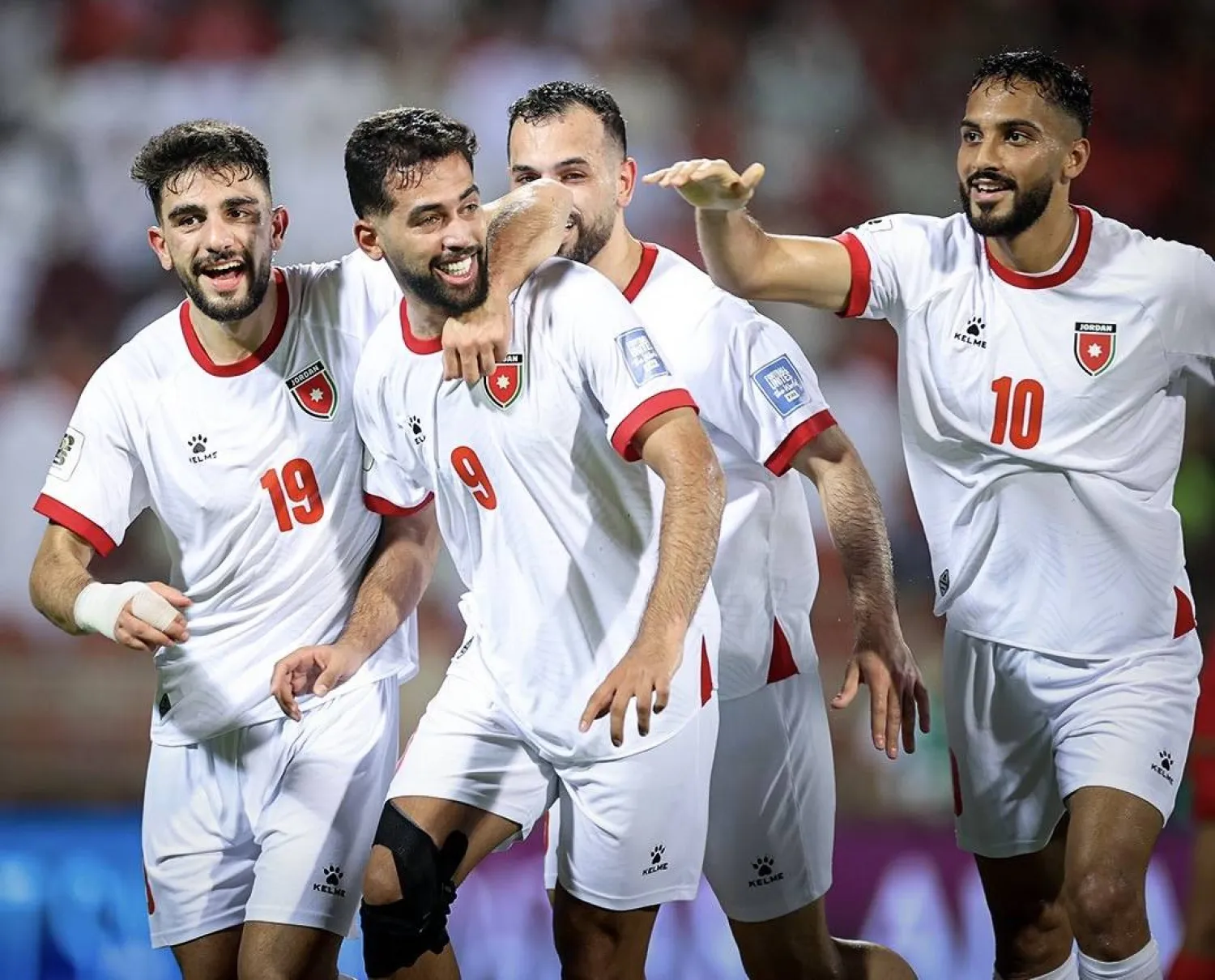 فرحة أردنية بالثلاثية في عمان (الاتحاد الأردني)