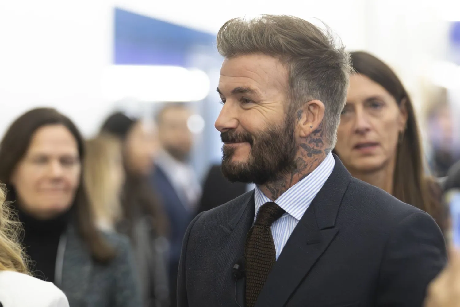 ديفيد بيكهام يستعد للحصول على لقب «سير» (د.ب.أ)