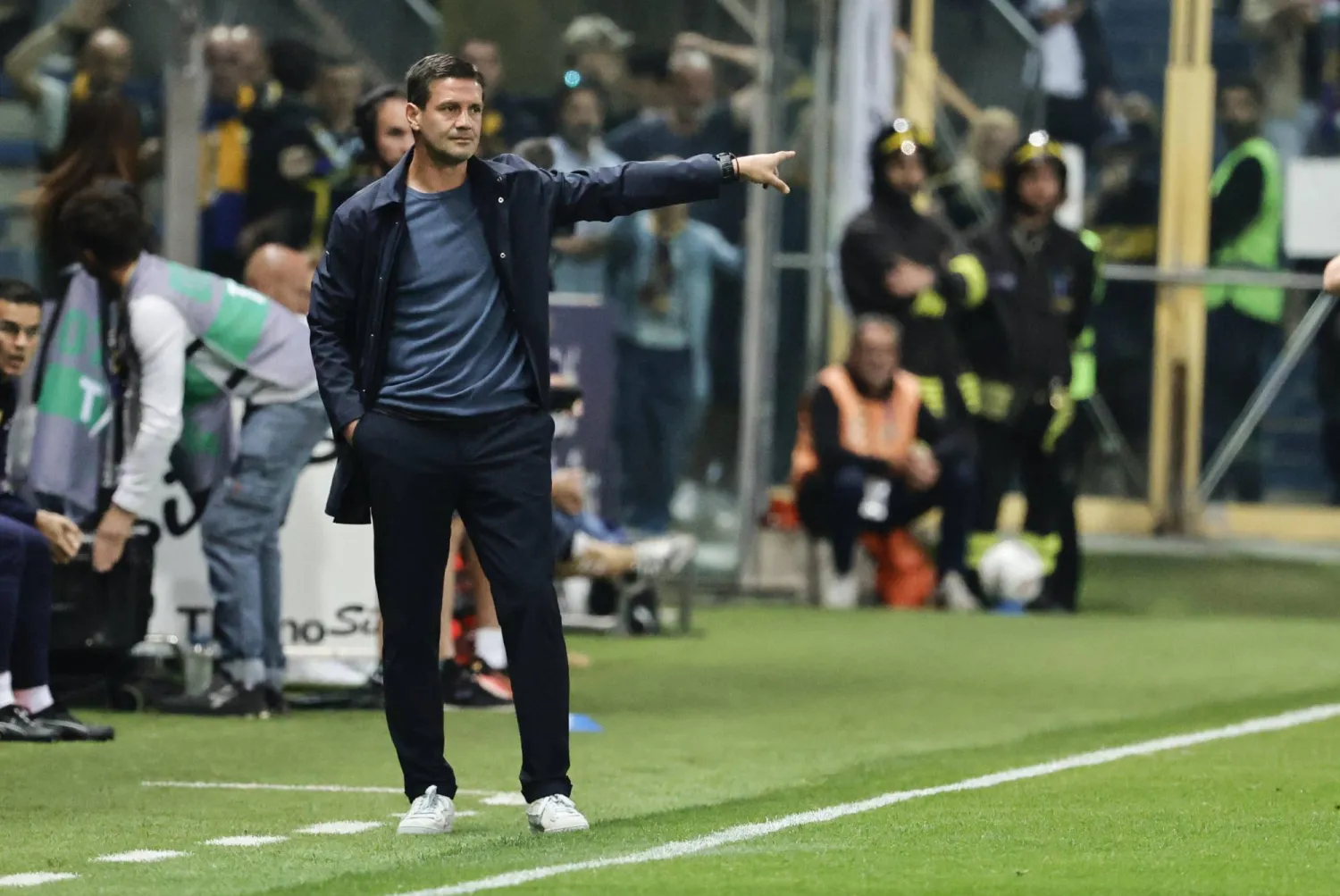 كريستيان كييفو يستعد لقيادة إنتر ميلان (إ.ب.أ)