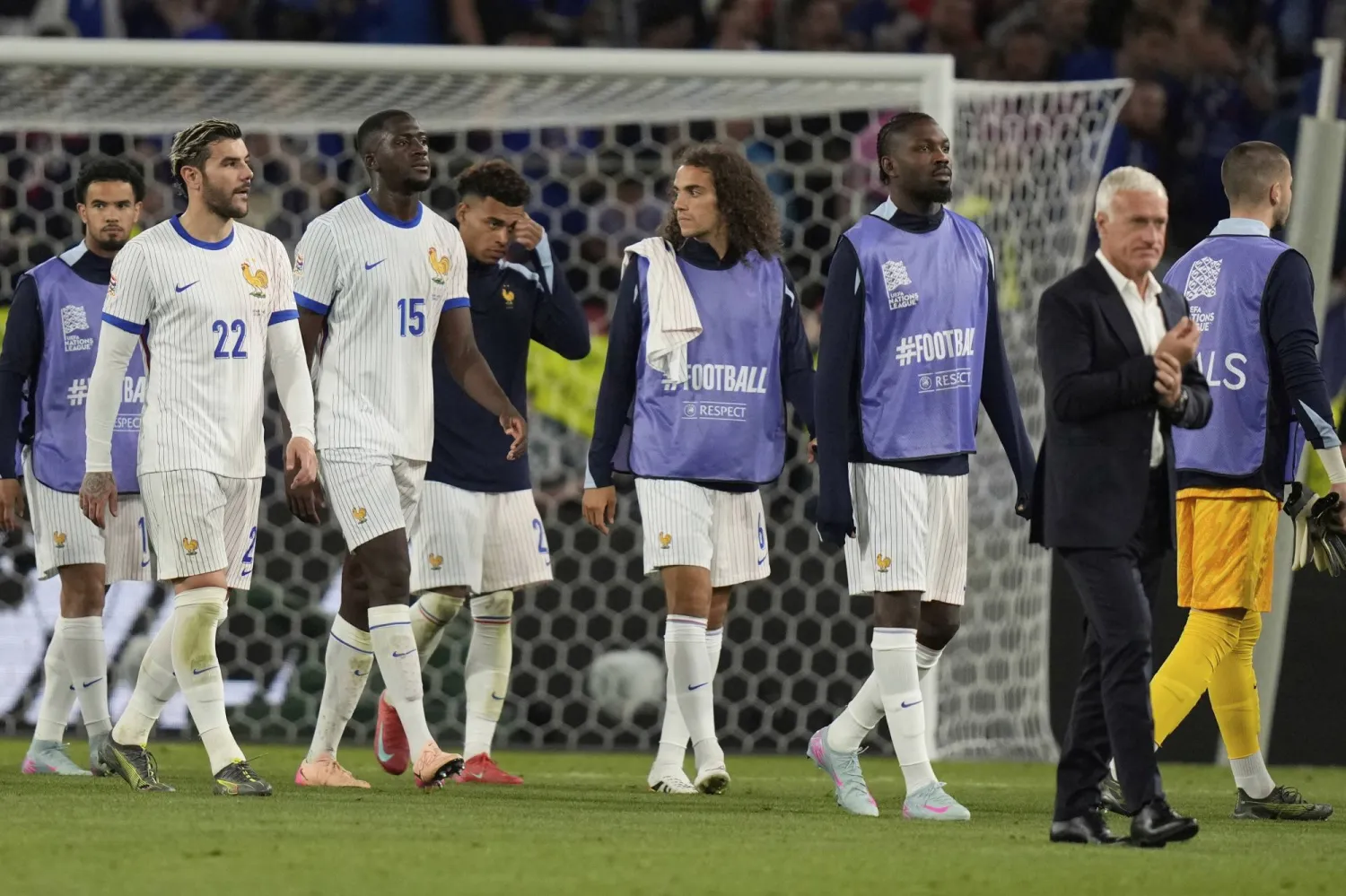 ديدييه ديشان المدير الفني للمنتخب الفرنسي (أ.ب)