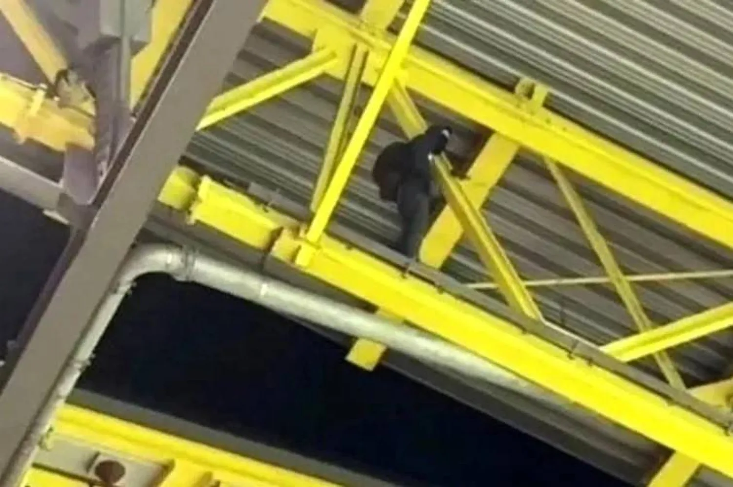 تلقى المشجع الشاب غرامة قدرها 1050 يورو آنذاك بتهمة التعدي على ممتلكات الغير (رويترز)