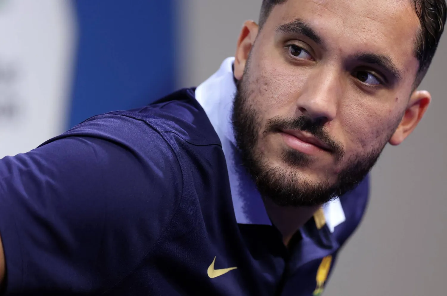 ريان شرقي يستعد لدعم صفوف مان سيتي الإنجليزي (أ.ف.ب)