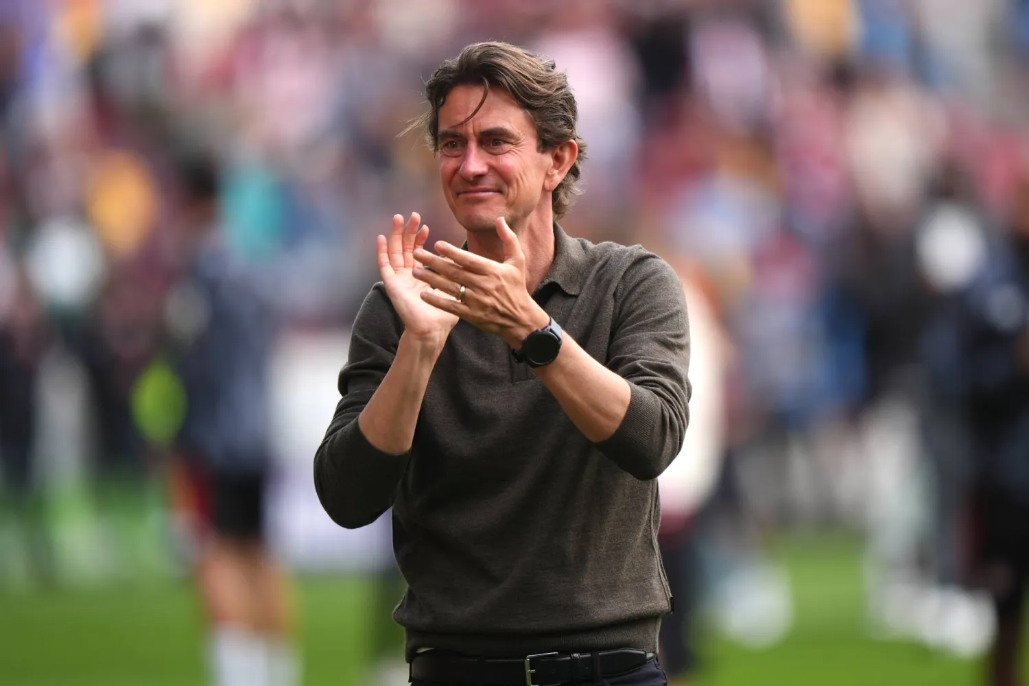 مدرب برنتفورد الدنماركي توماس فرنك (د.ب.أ)