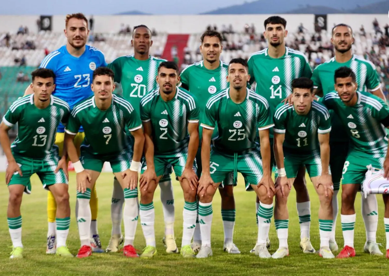 تغلب المنتخب الجزائري للاعبين المحليين لكرة القدم على ضيفه منتخب رواندا الأول 2 - صفر (المنتخب الجزائري)