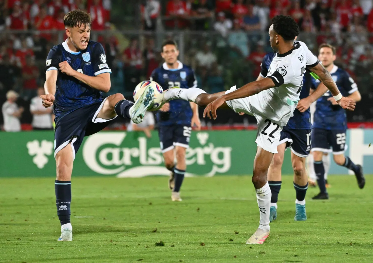 النمسا هزمت سان مارينو برباعية في تصفيات المونديال (أ.ف.ب)