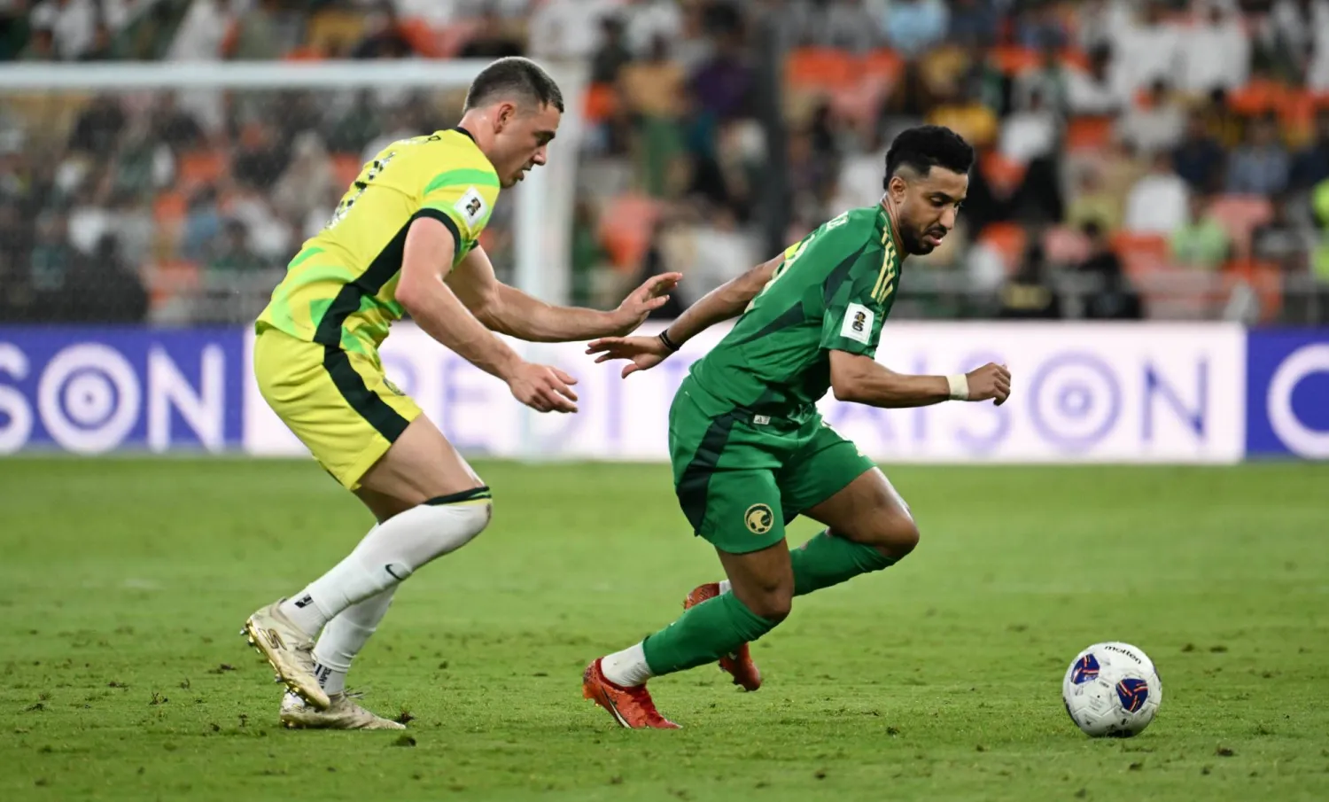 الأخضر سيضطر لخوض الملحق الآسيوي بعد فشله في التأهل المباشر (تصوير: علي خمج)