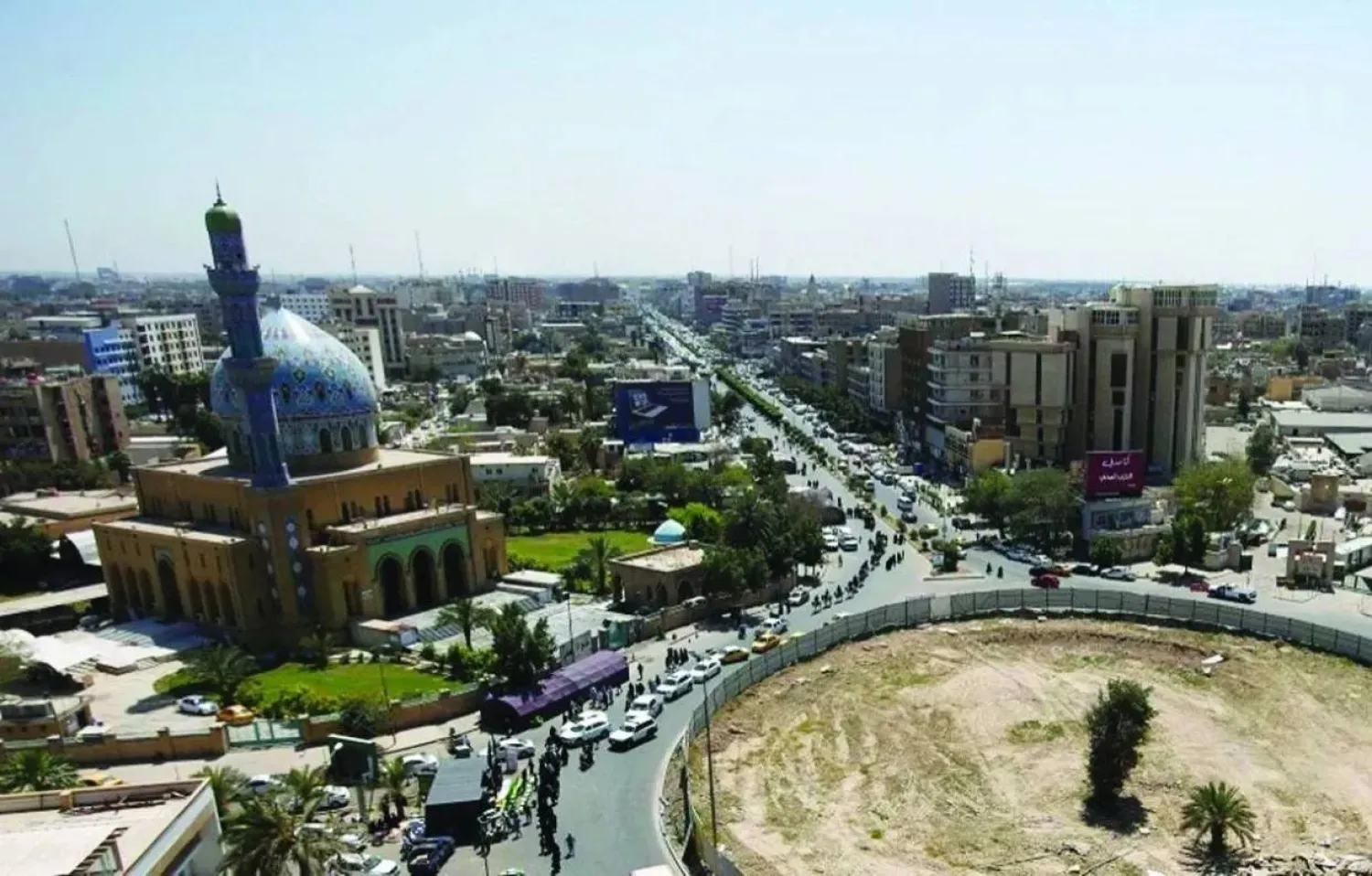 جانب من العاصمة العراقية بغداد (رويترز) 