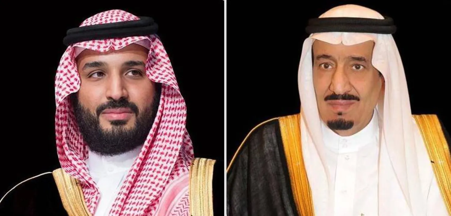 خادم الحرمين الشريفين الملك سلمان بن عبد العزيز وولي العهد الأمير محمد بن سلمان (واس)