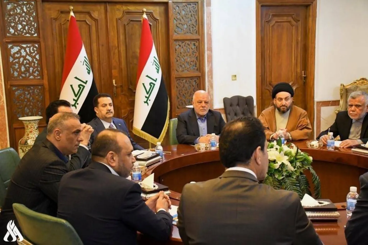 جانب من اجتماع لتحالف «الإطار التنسيقي» في بغداد (إكس)