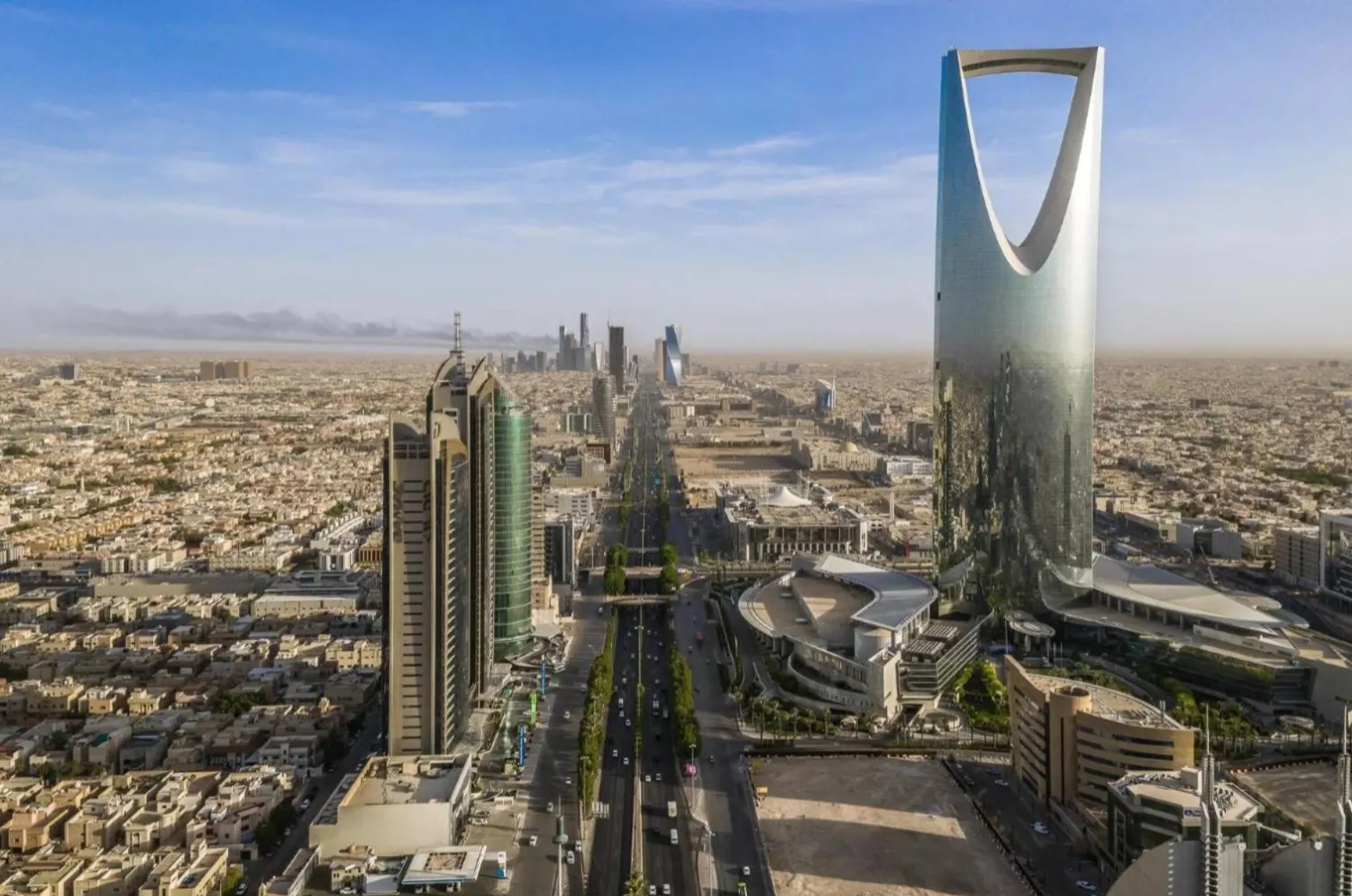 صورة جوية للعاصمة السعودية الرياض (واس)