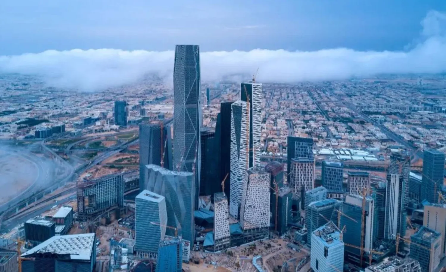 صورة جوية للعاصمة السعودية الرياض (واس)