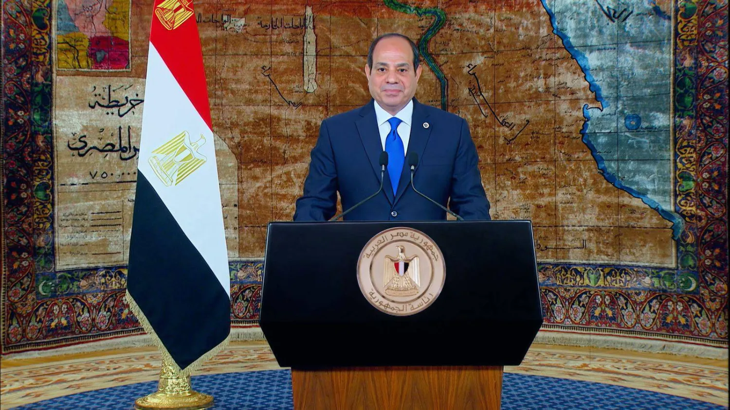 الرئيس المصري عبد الفتاح السيسي (الرئاسة المصرية)