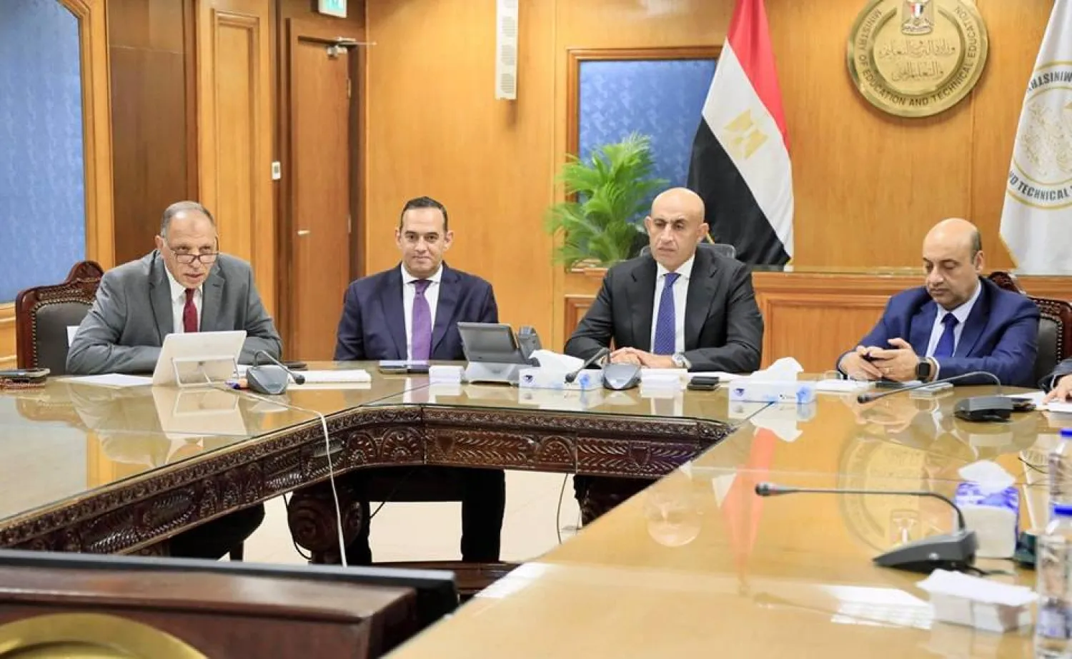 وزير التعليم المصري يتابع امتحانات الثانوية العامة من غرفة عمليات مركزية داخل الوزارة (وزارة التربية والتعليم)