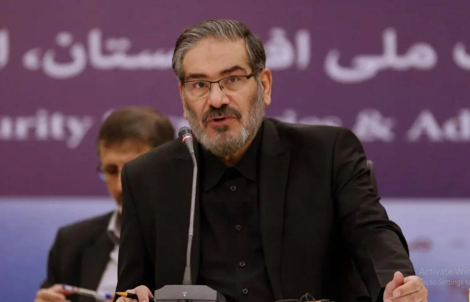 علي شمخاني مستشار المرشد الإيراني (أ.ف.ب)