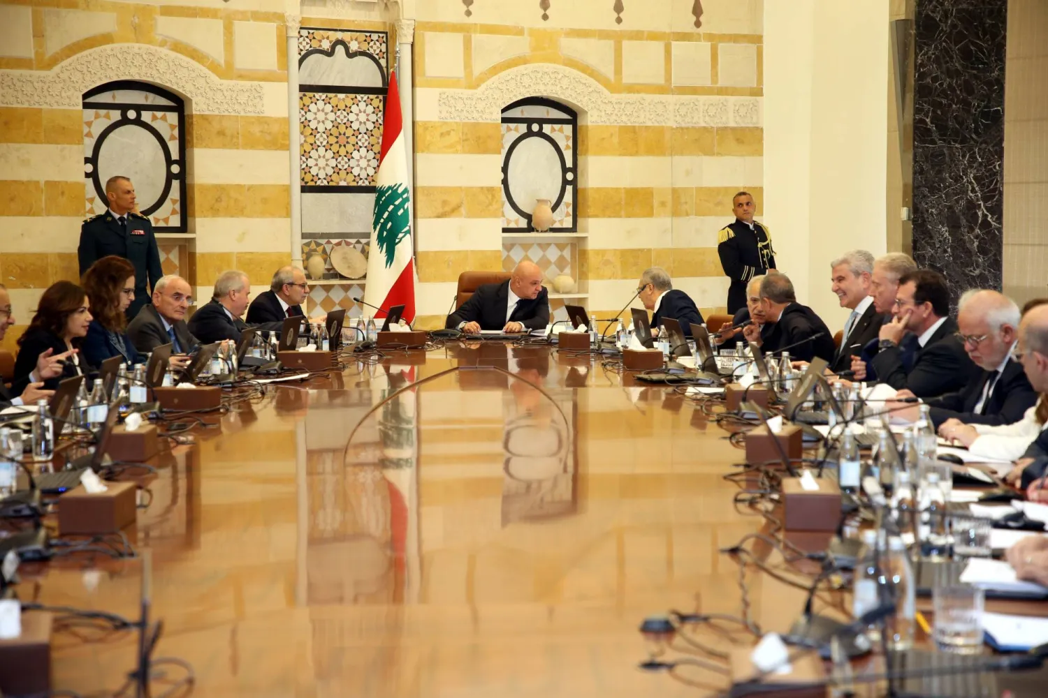 الرئيس اللبناني جوزيف عون يترأس جلسة الحكومة (الرئاسة اللبنانية)