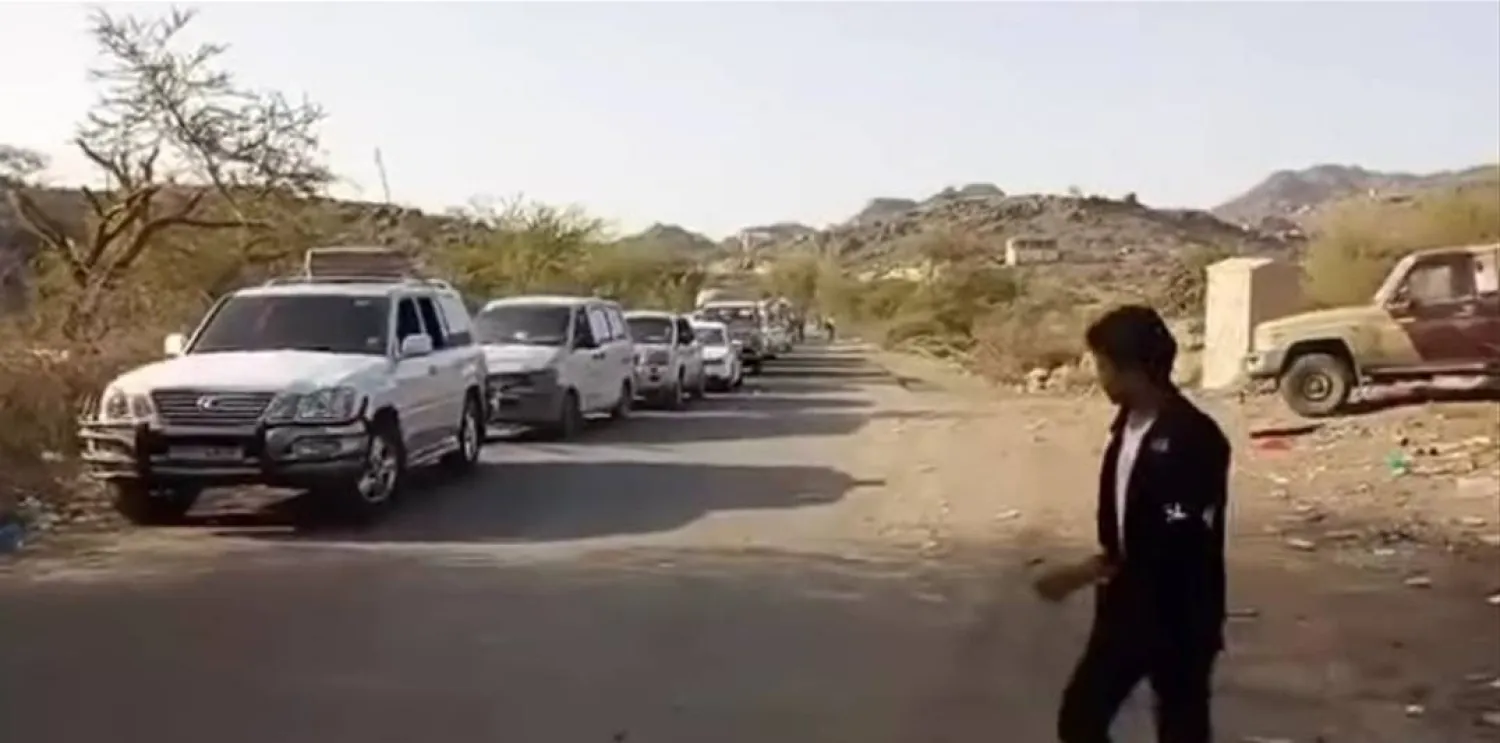 بعد فتح طريق دمت مريس في الضالع لجأ الحوثيون إلى فرض جبايات جديدة على السكان (إكس)