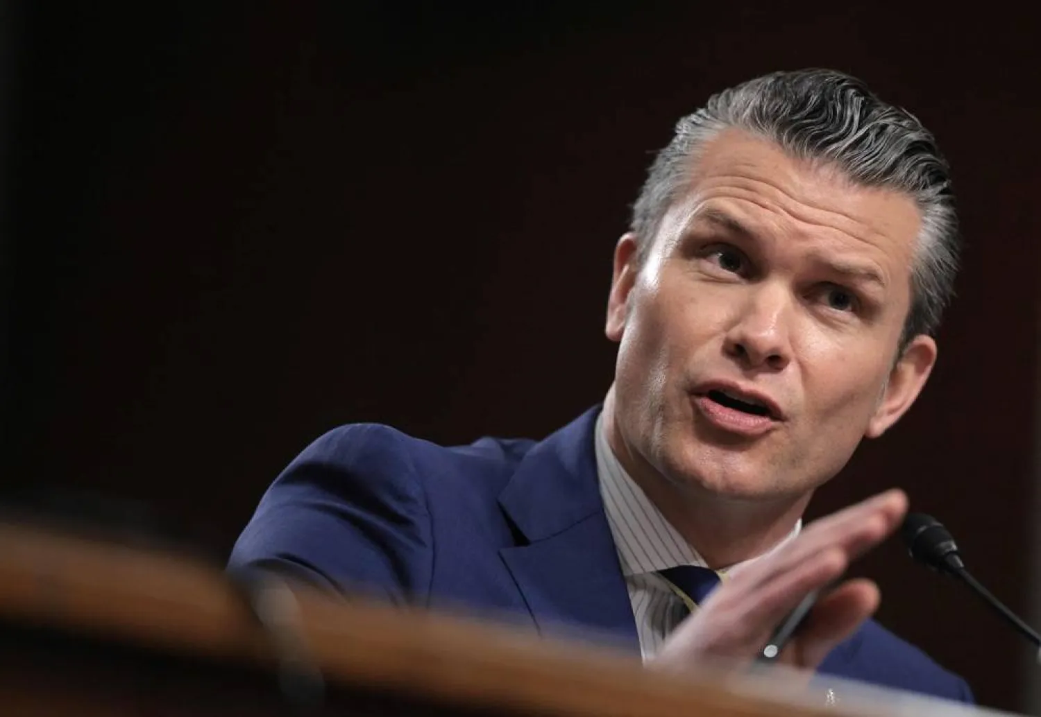 US Secretary of Defense Pete Hegseth testifies before the Senate Armed Services Committee in the Dirksen Senate Office Building on June 18, 2025 in Washington, DC. (Getty Images/AFP) 