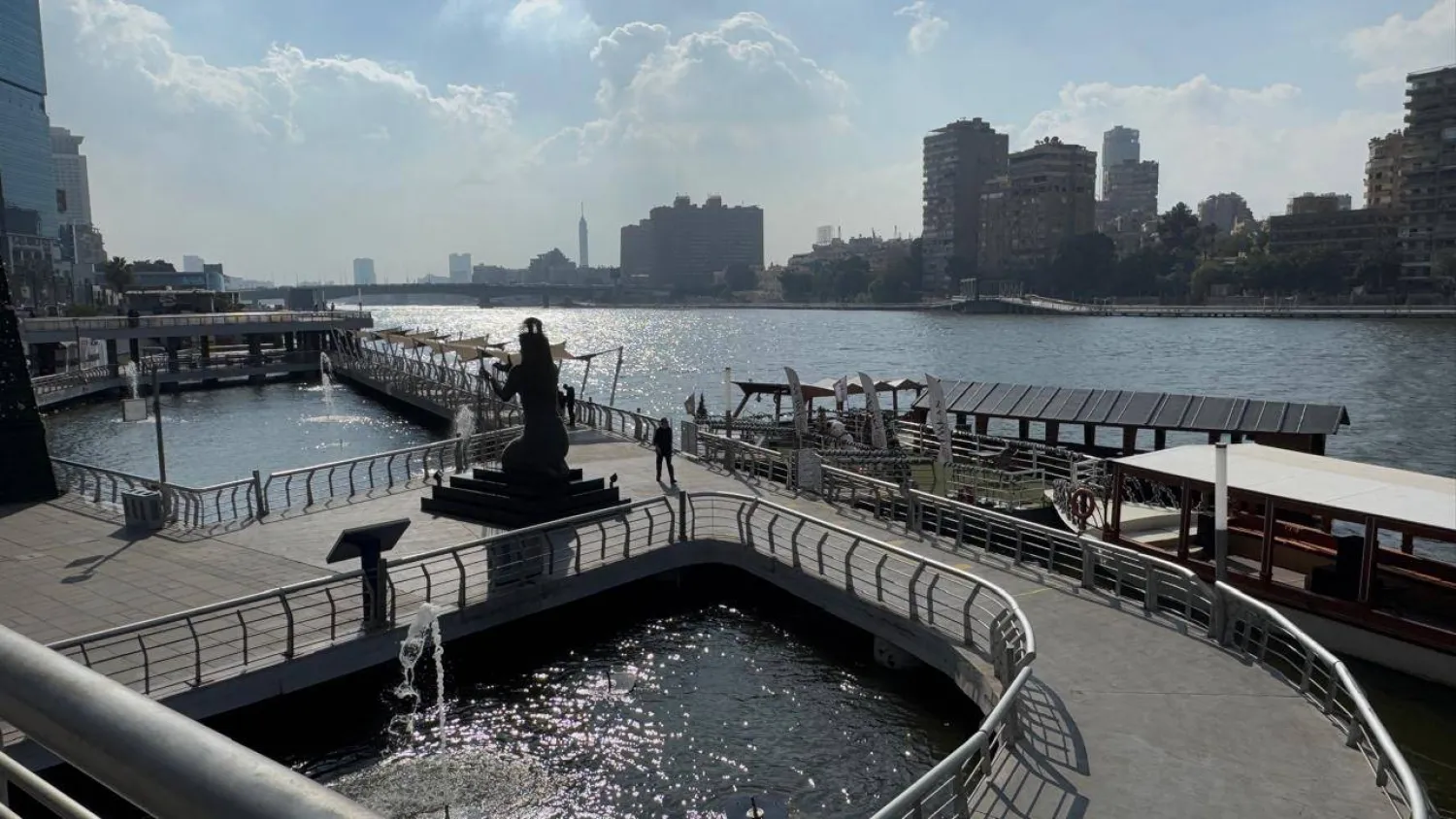 ممشى «أهل مصر» بكورنيش النيل بالقاهرة (الشرق الأوسط)