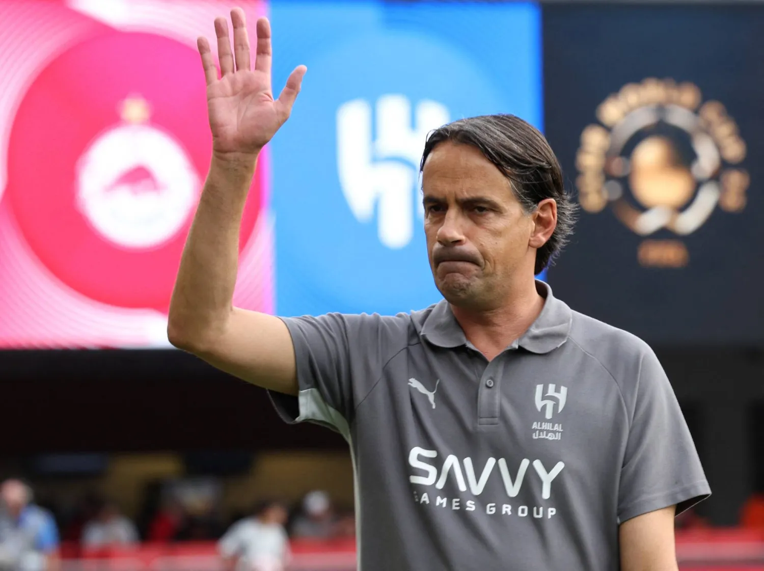 سيموني إنزاغي مدرب الهلال (رويترز) 