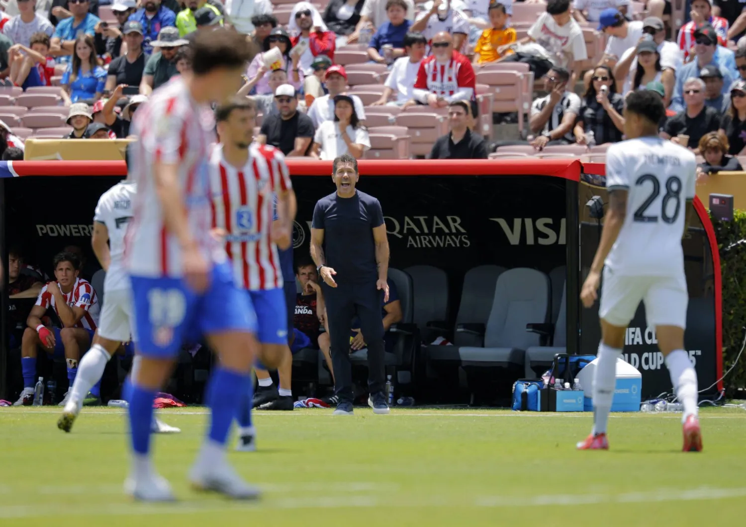 دييغو سيميوني، المدير الفني لفريق أتلتيكو مدريد الإسباني (رويترز) 