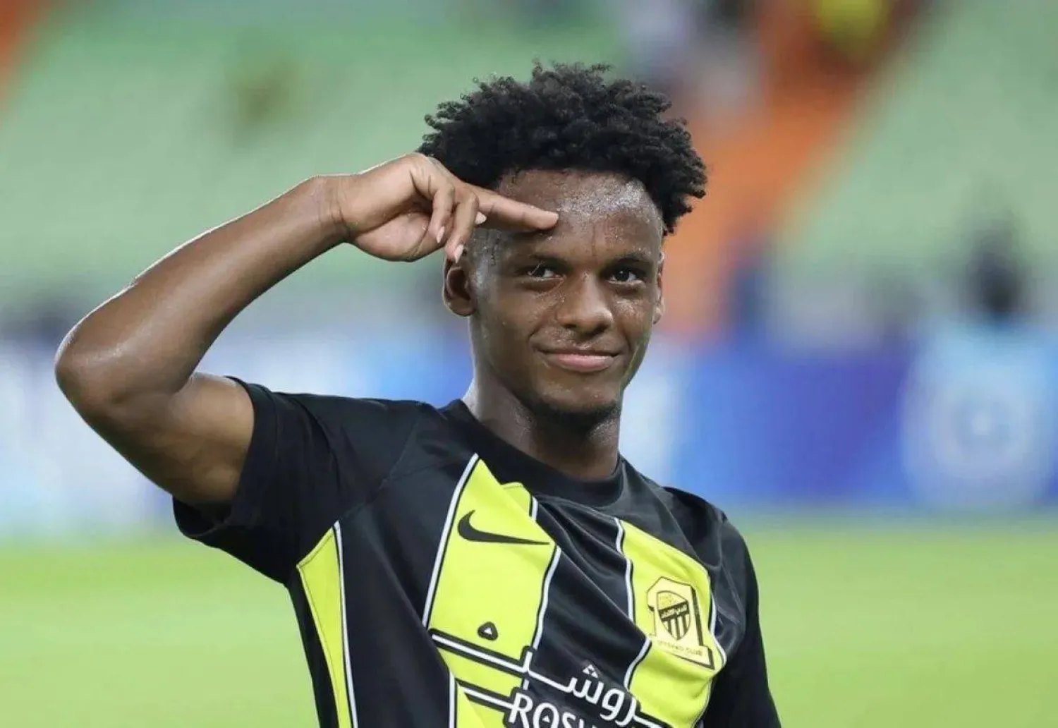 نجم الاتحاد والمنتخب السعودي الشاب فرحة الشمراني (نادي الاتحاد)