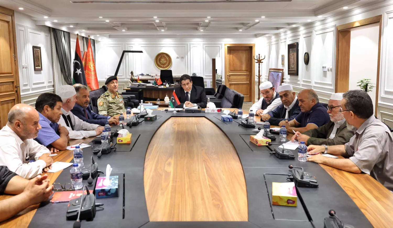 اجتماع المنفي مع أعيان طرابلس (المجلس الرئاسي)