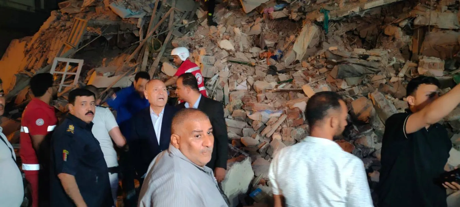 انهيار عقار في منطقة السيدة زينب 18 يونيو الحالي (محافظة القاهرة)