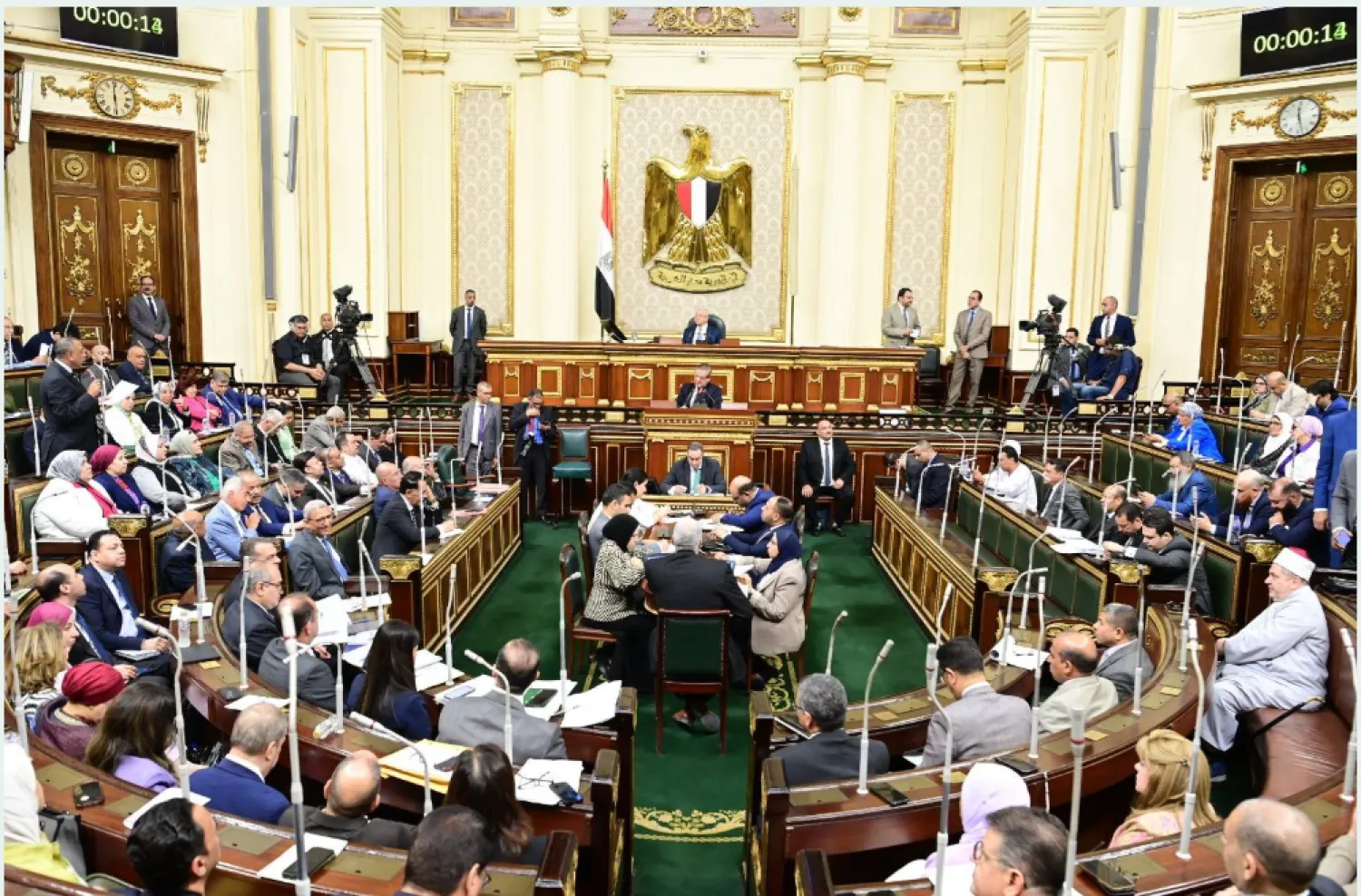 جلسة سابقة لمجلس النواب المصري (أ.ش.أ)