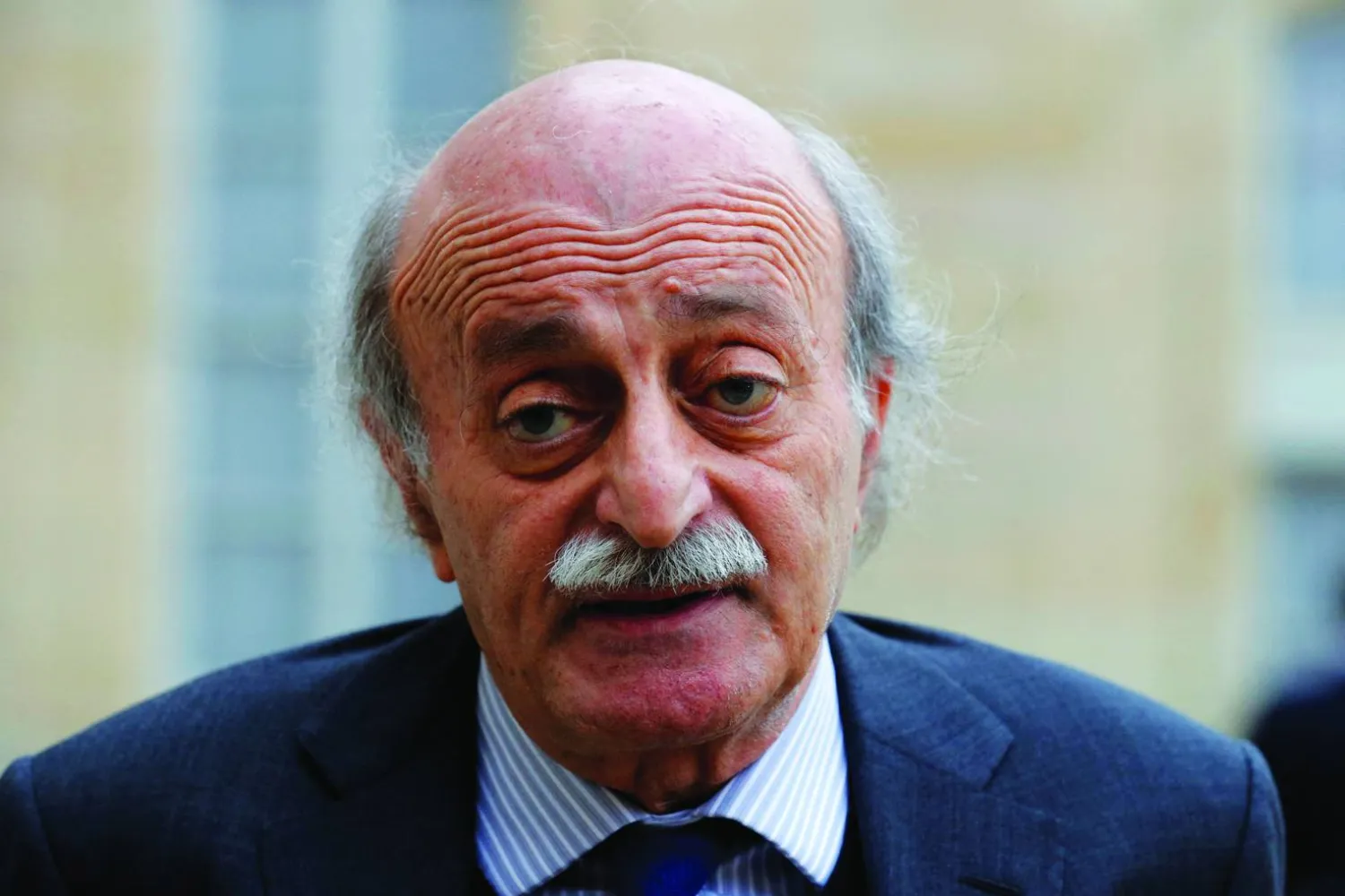 الرئيس السابق لـ«الحزب التقدمي الاشتراكي» وليد جنبلاط (رويترز)