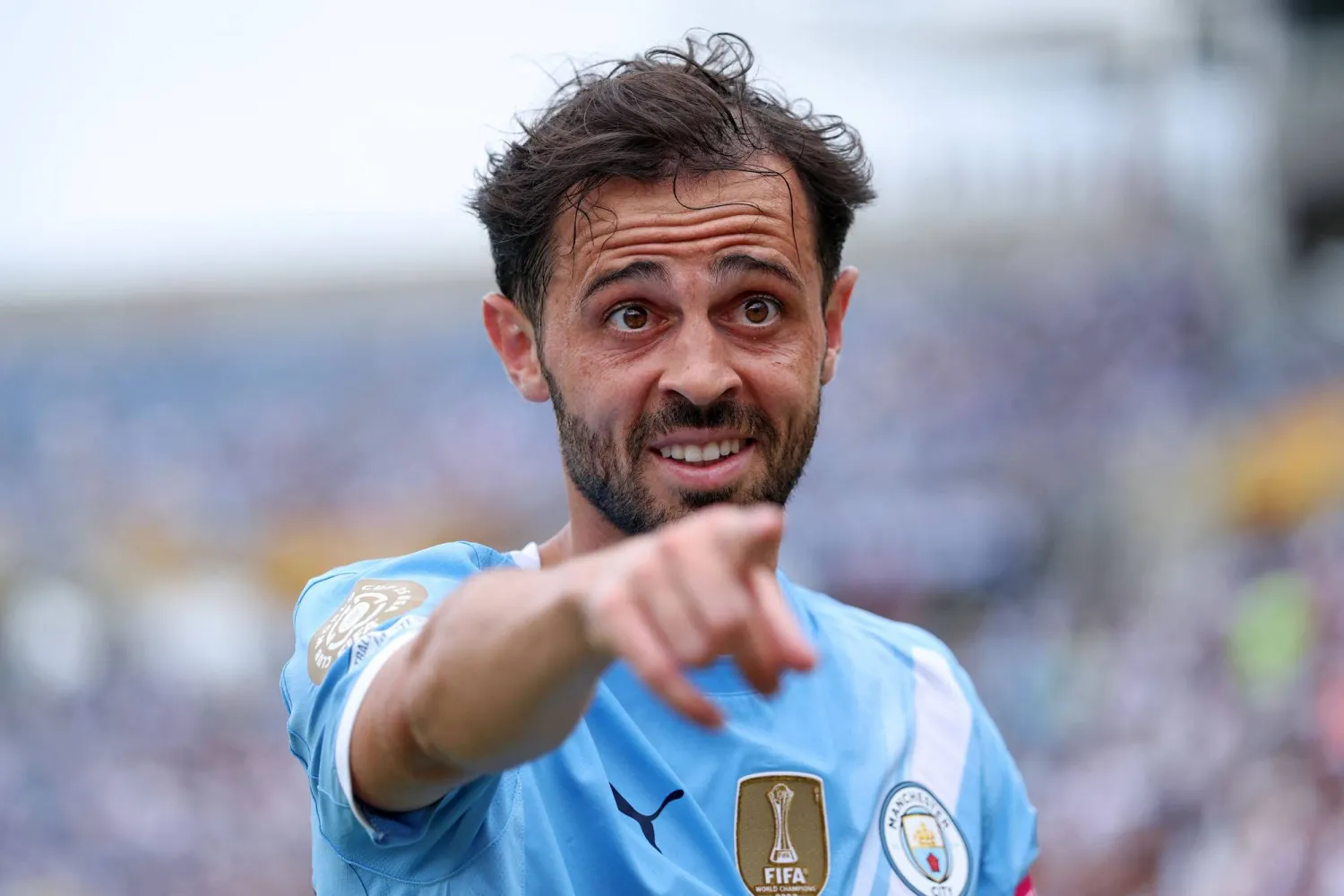 سيلفا قال إن فريقه عازم على تحقيق لقب البطولة (أ.ف.ب) 