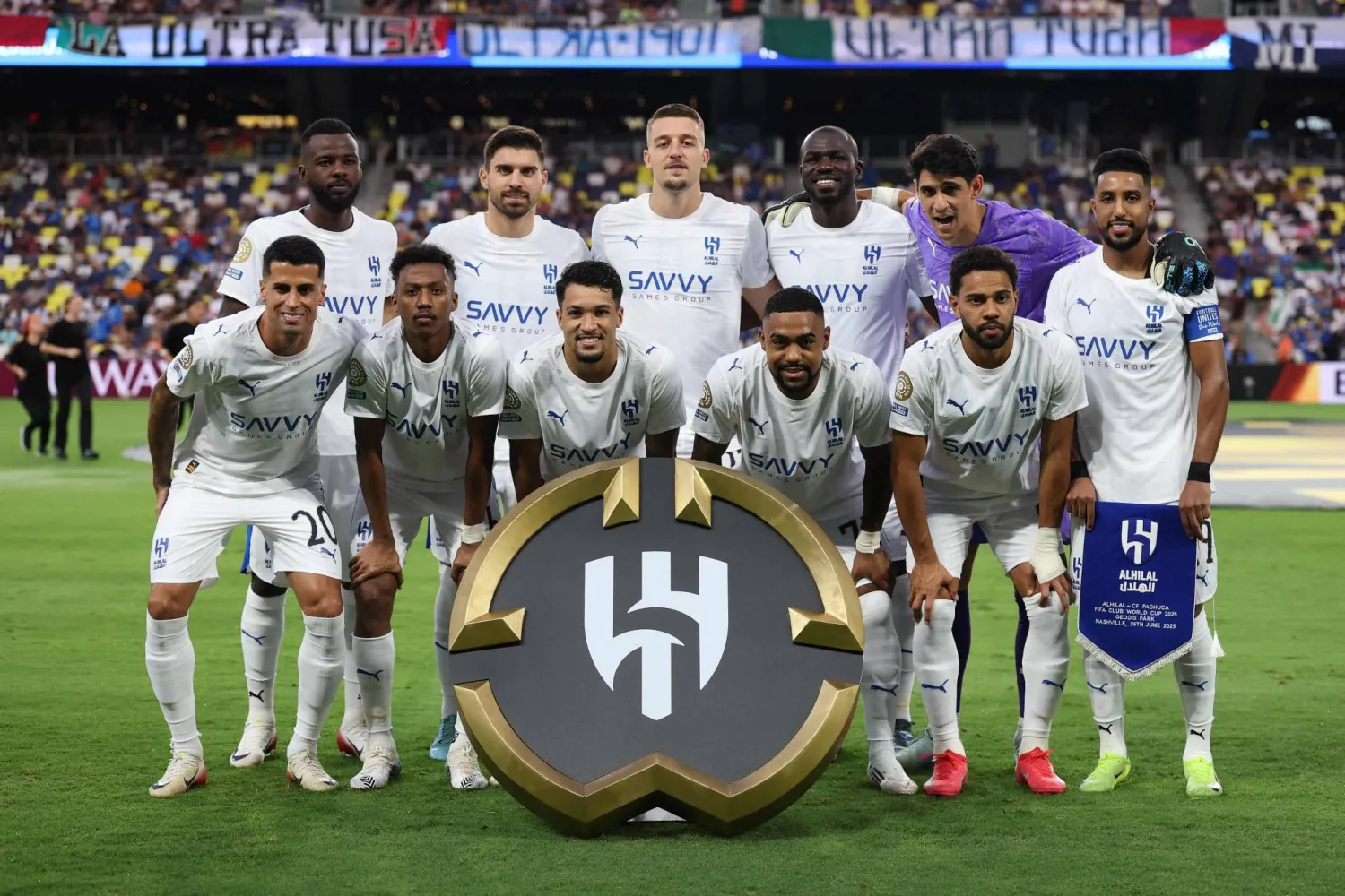 نجح الهلال بالعبور نحو دور الـ16 من مونديال الأندية (أ.ف.ب) 