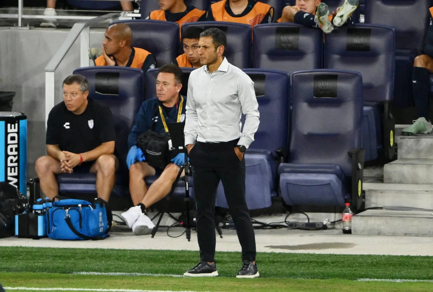 خايمي لوزانو، المدير الفني لفريق باتشوكا المكسيكي (رويترز) 