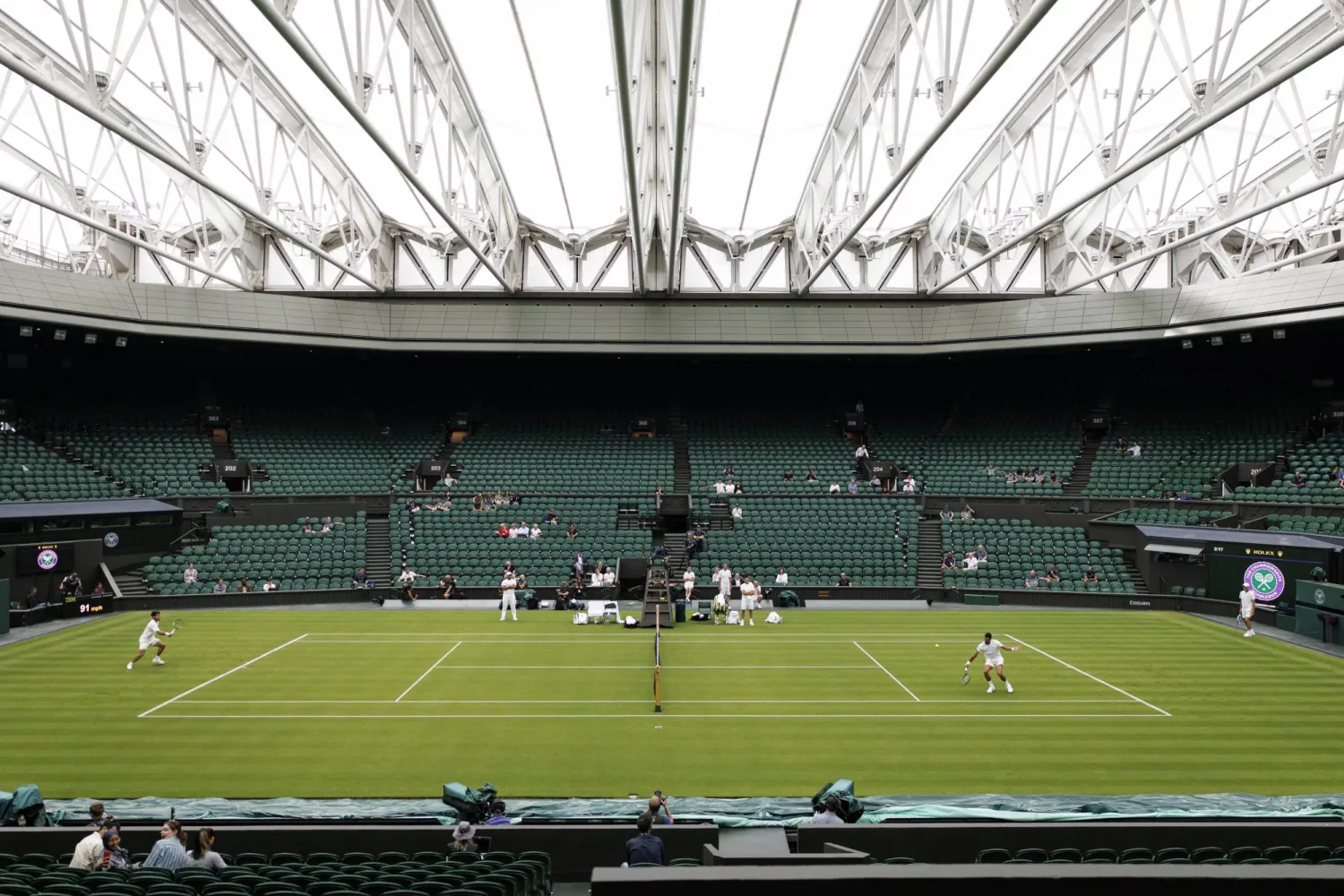 بطولة ويمبلدون ثالثة البطولات الأربع الكبرى في كرة المضرب (إ.ب.أ)