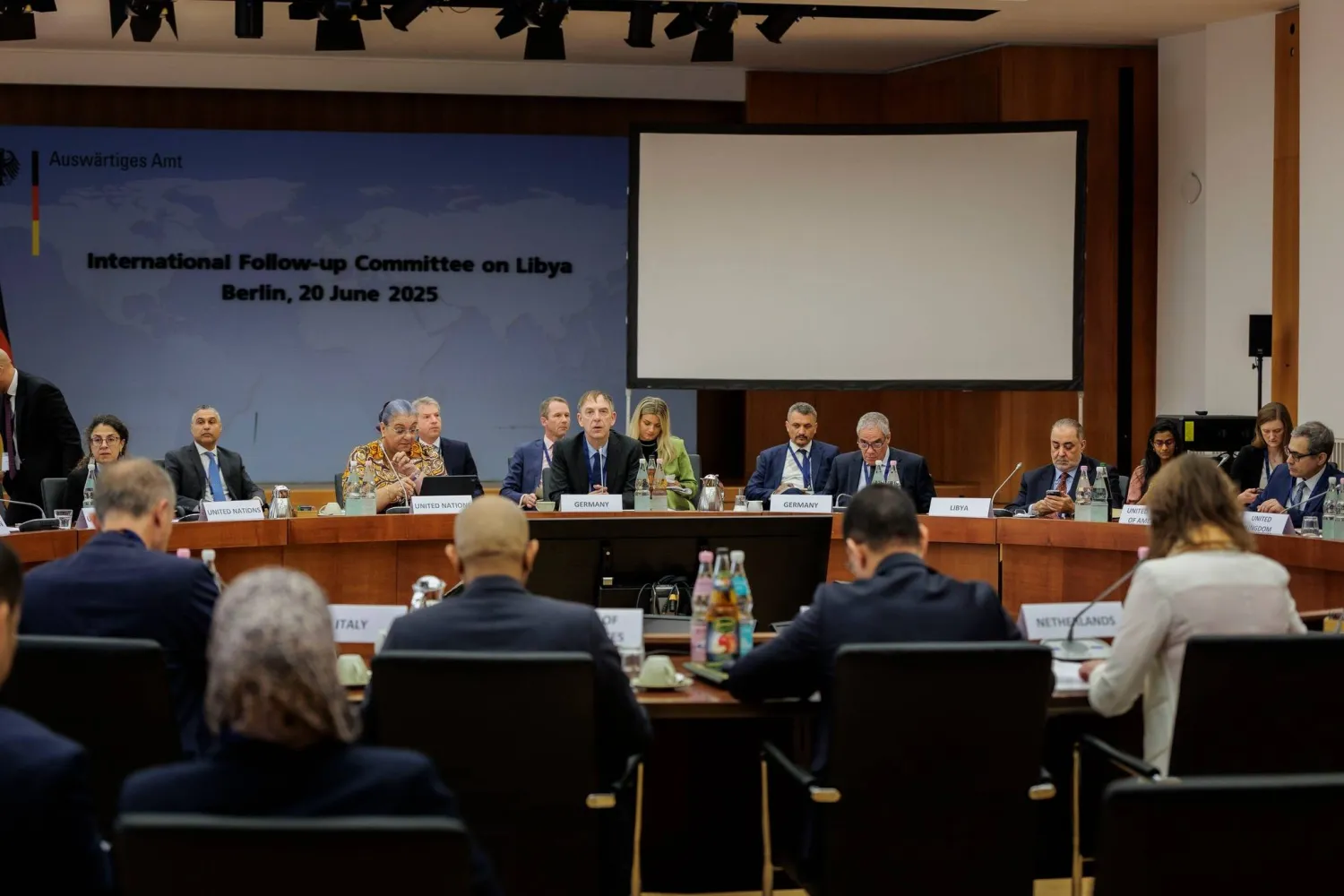 اجتماع سابق للجنة المتابعة الدولية المعنية بليبيا في برلين (البعثة الأممية)
