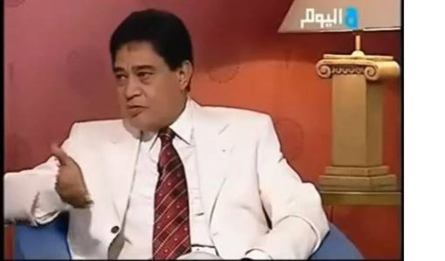 محرم فؤاد في أحد لقاءاته التلفزيونية (يوتيوب)