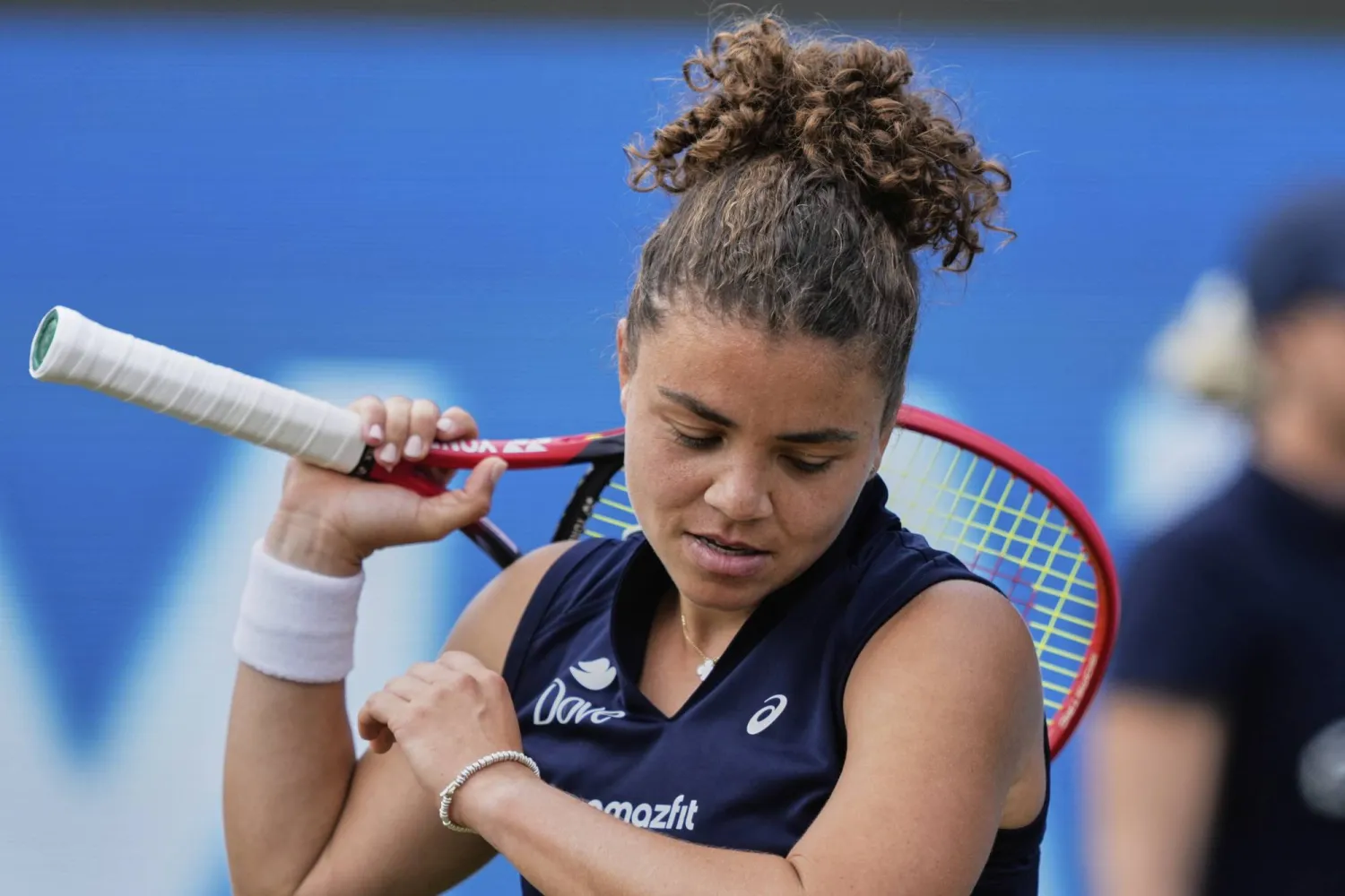 المصنفة الرابعة عالمياً الإيطالية جاسمين باوليني (أ.ب)