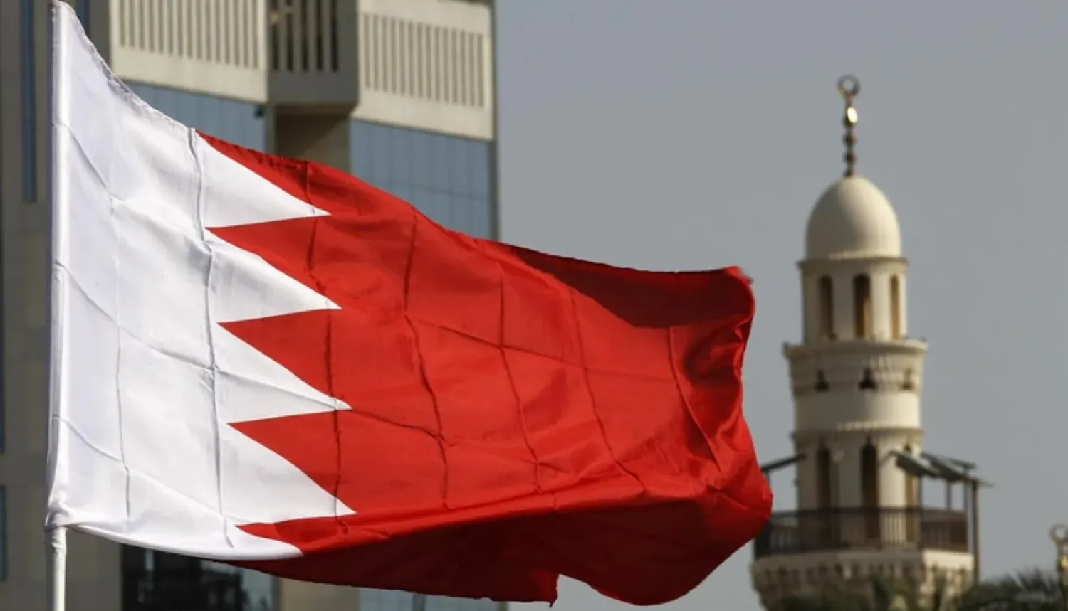 File photo of Bahrain Flag (Reuters)

