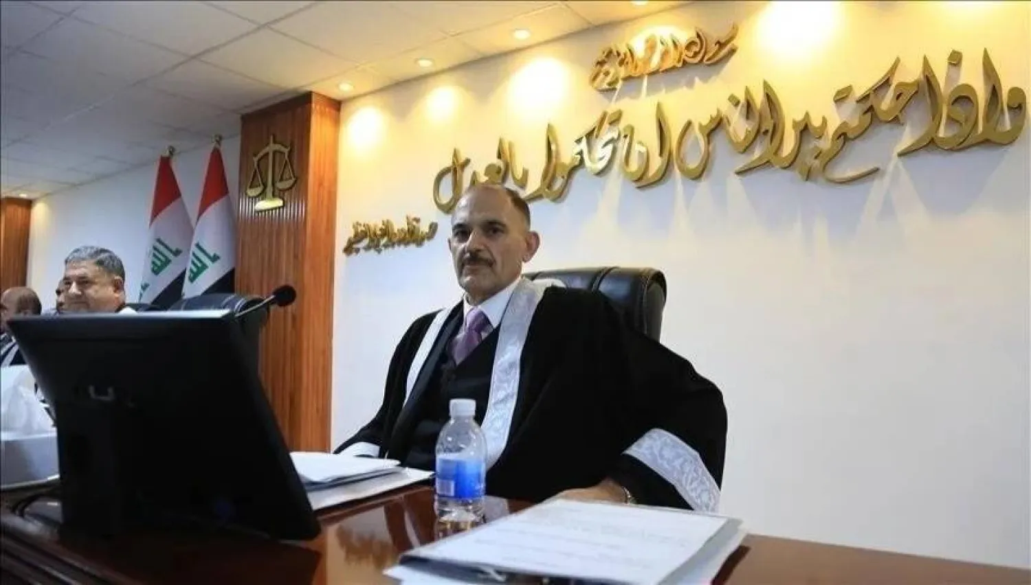 رئيس المحكمة الاتحادية السابق جاسم العميري (إعلام المحكمة الاتحادية)