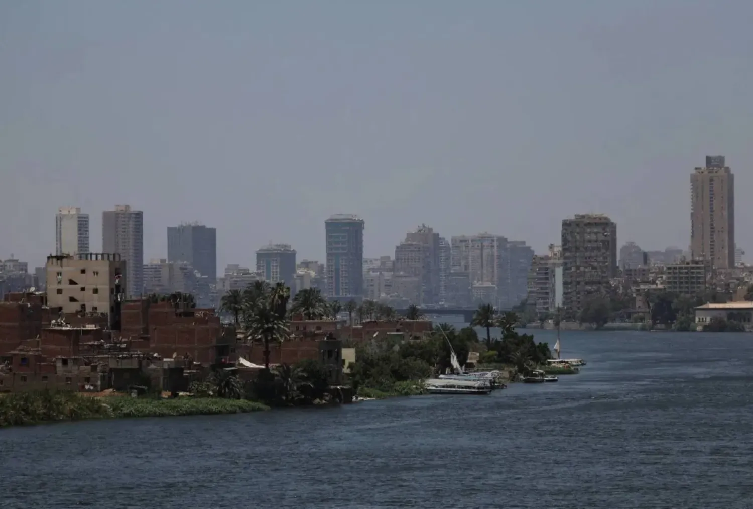 A general view of the Nile River from the Egyptian capital, Cairo (Reuters).
